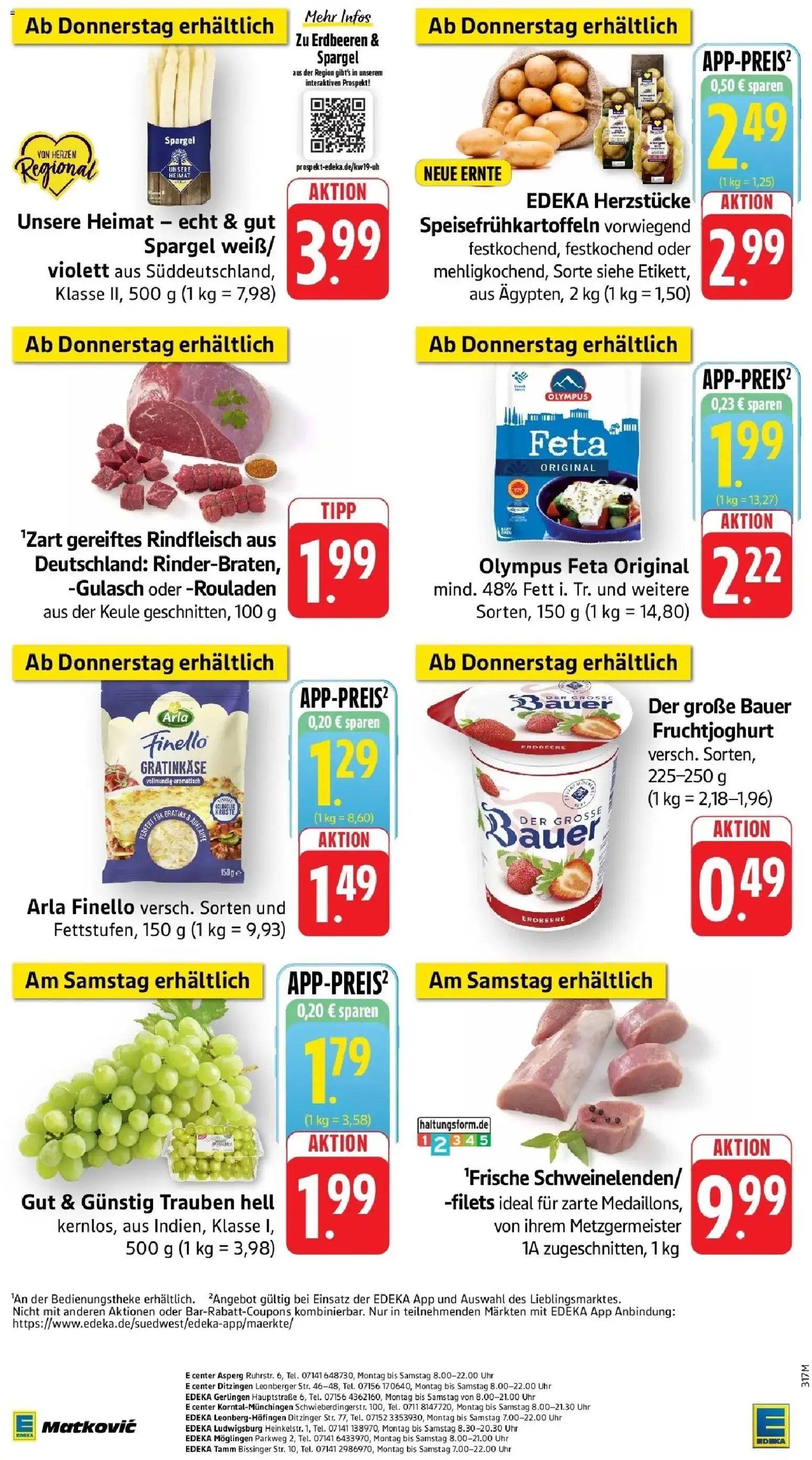 E center Prospekt Ditzingen	 (2026-05-04 - 2026-05-09)