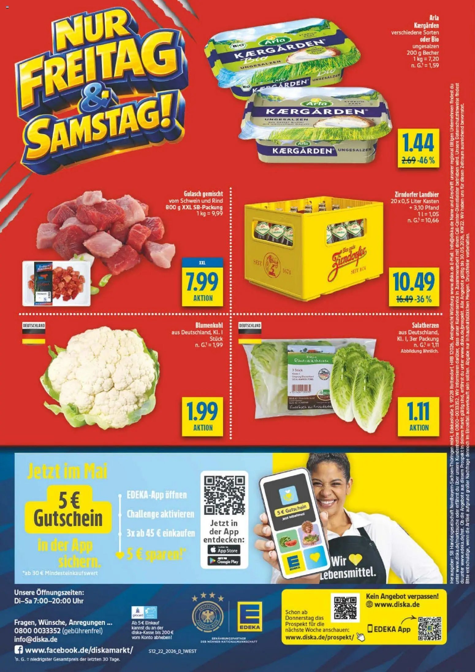 Diska - Diska Angebote Bayern KW22