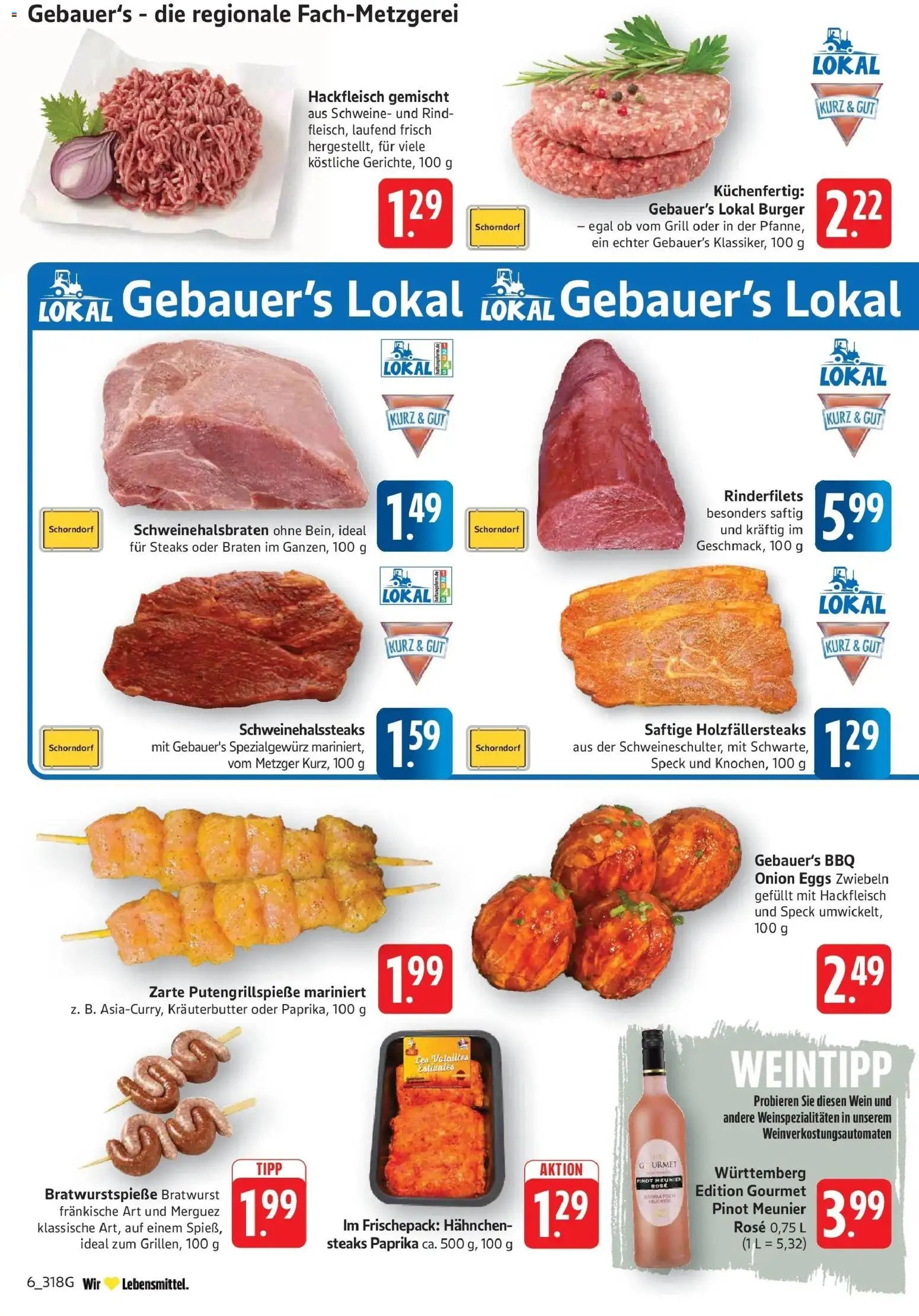 E center - E center: Wochenangebote