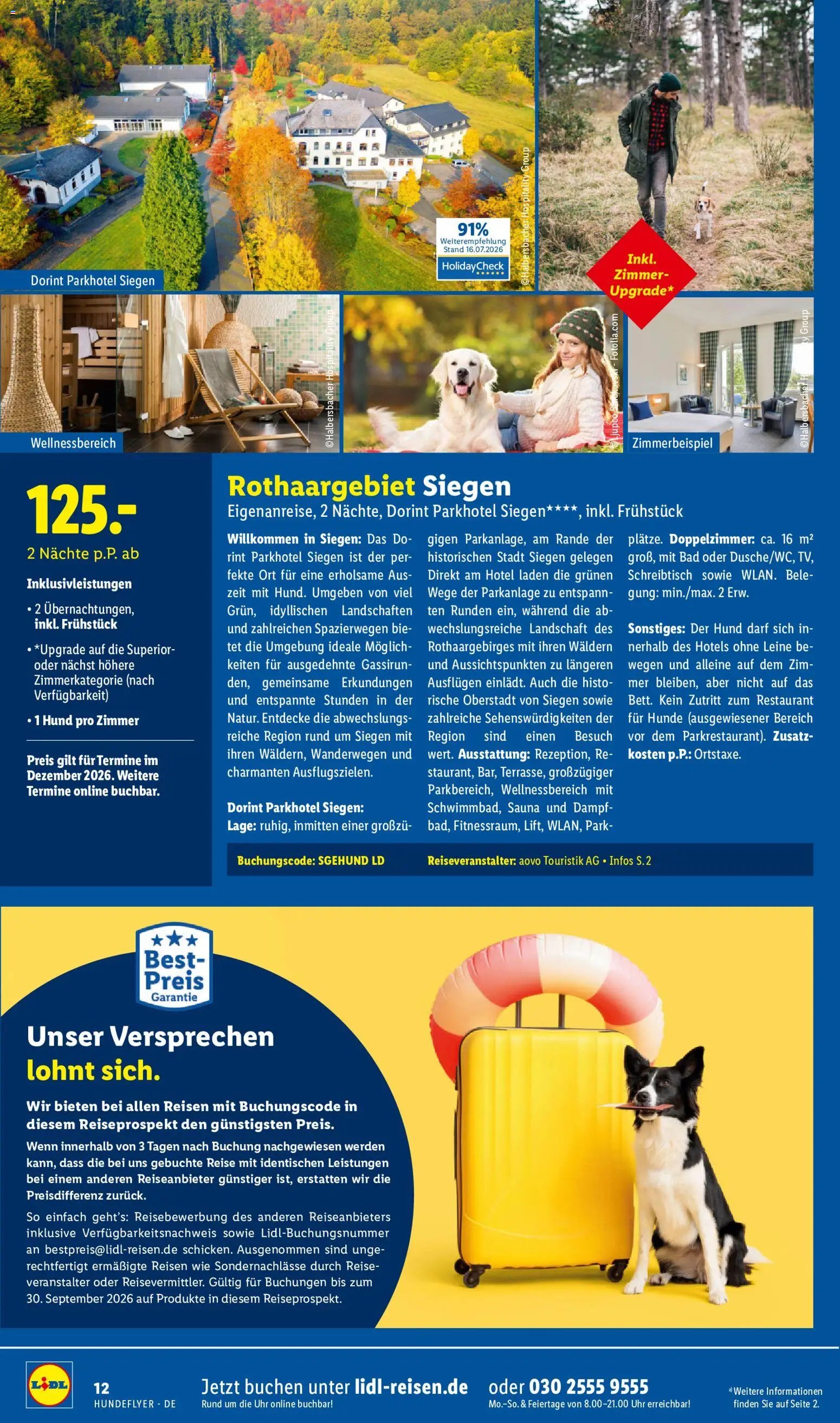 Lidl Reisen Hundeflyer
