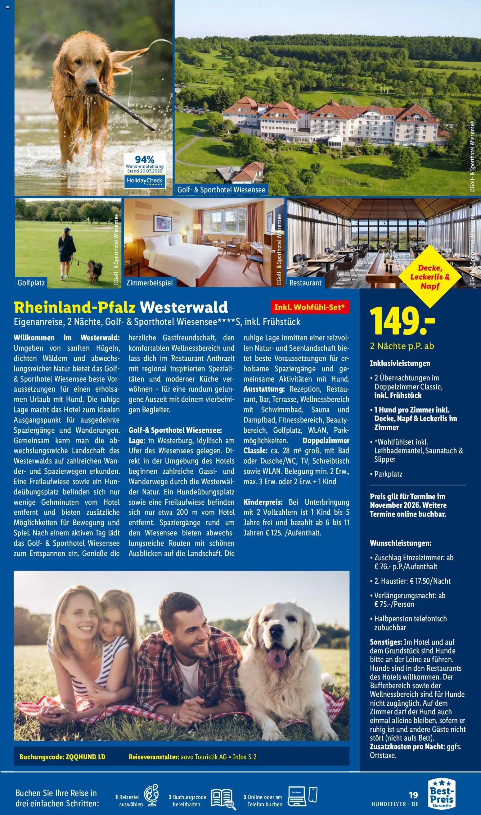 Lidl Reisen Hundeflyer