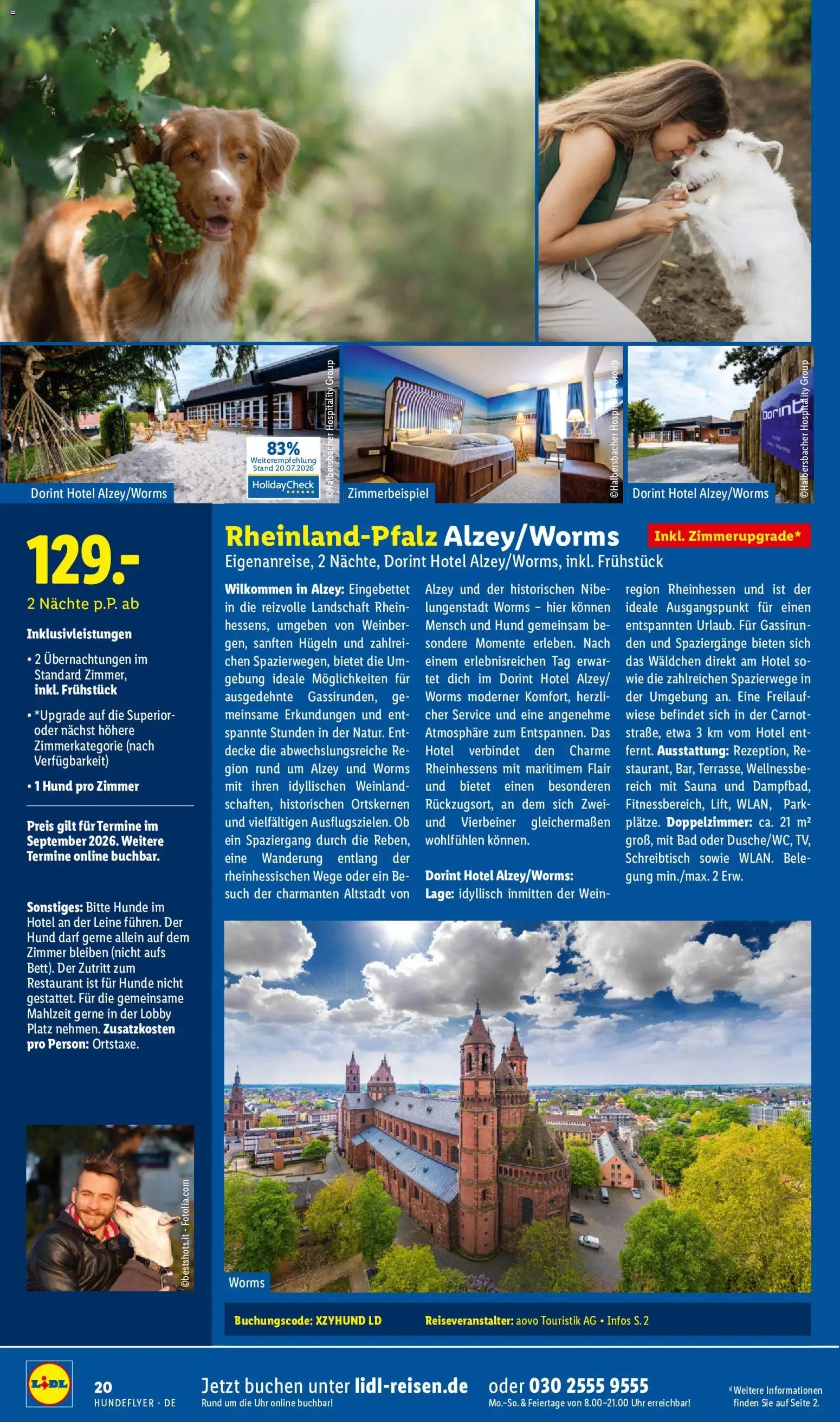 Lidl Reisen Hundeflyer