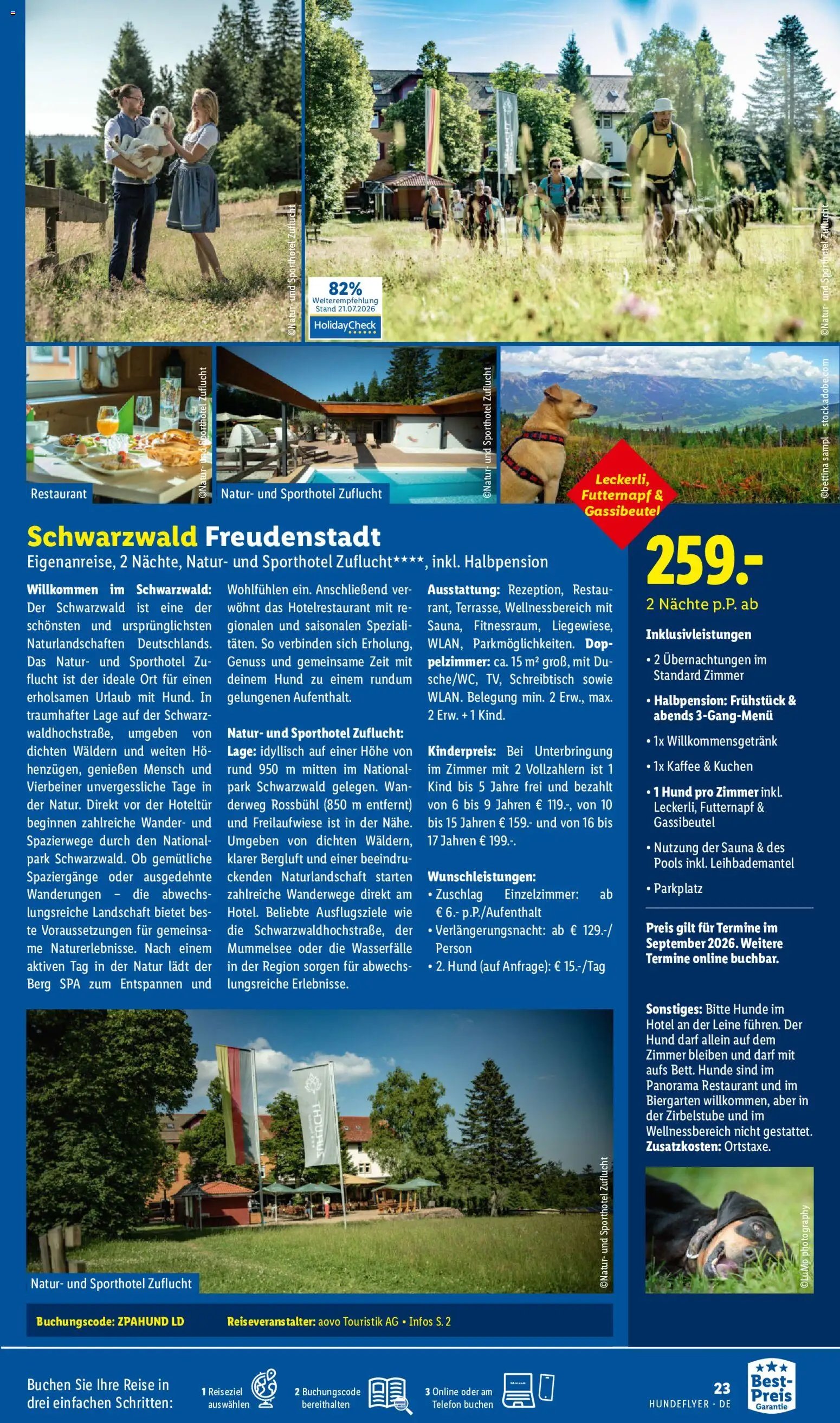 Lidl Reisen Hundeflyer