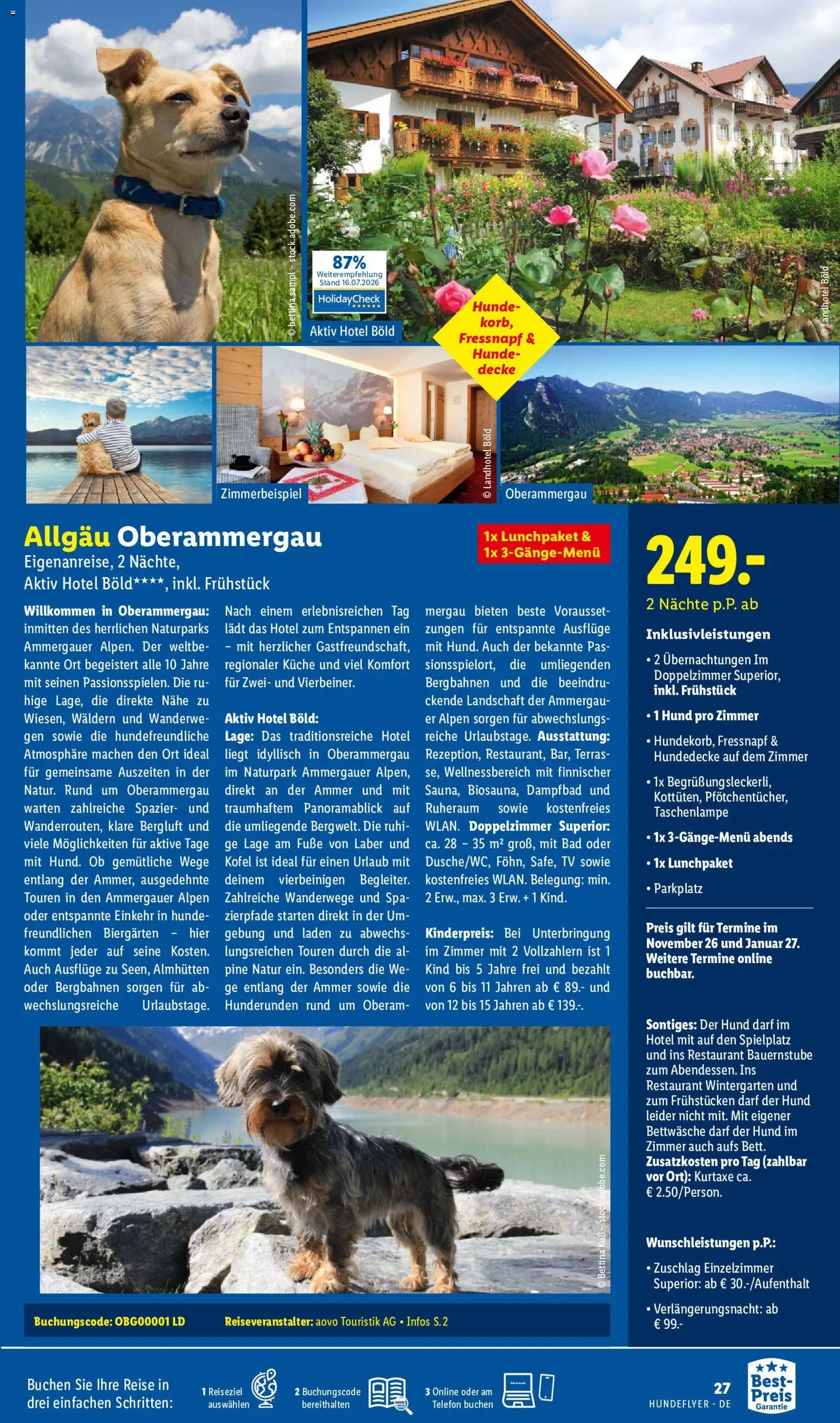 Lidl Reisen Hundeflyer