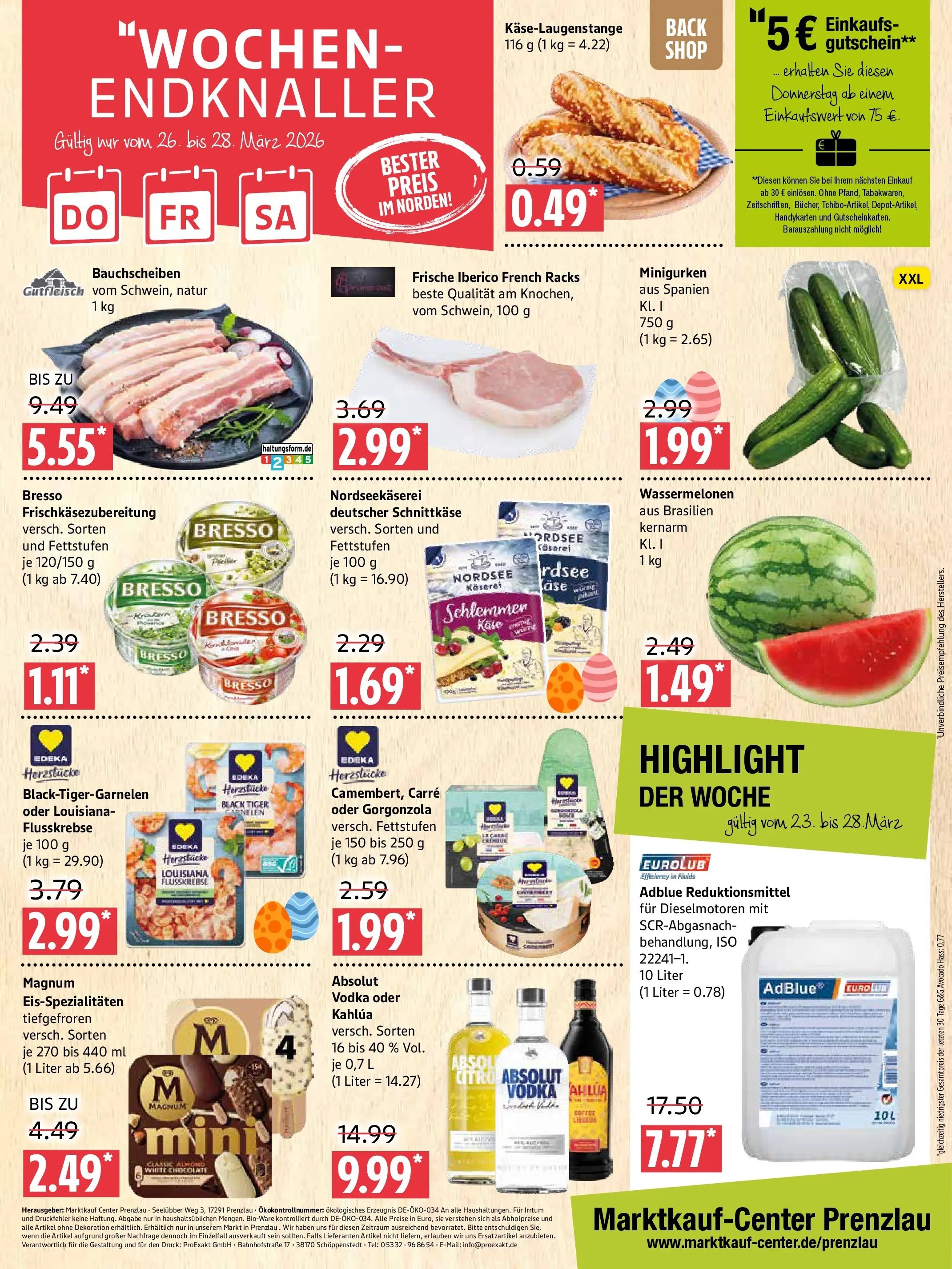 Marktkauf Prospekt Prenzlau	