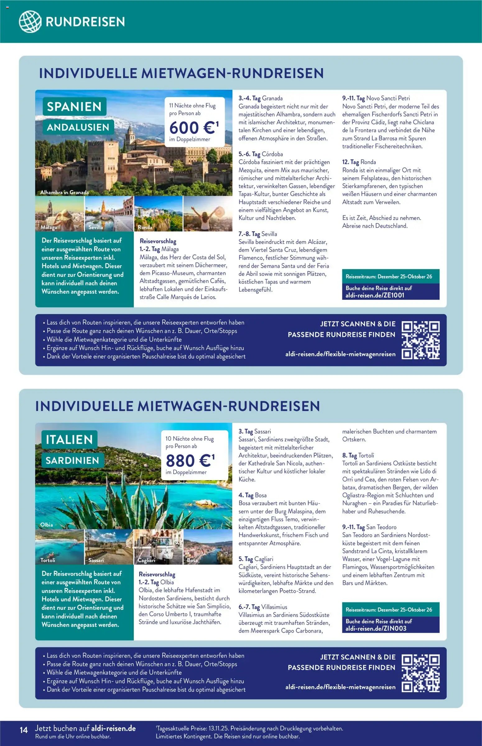 Aldi Reisen  Reisemagazin (2025-12-01 - 2025-12-31)