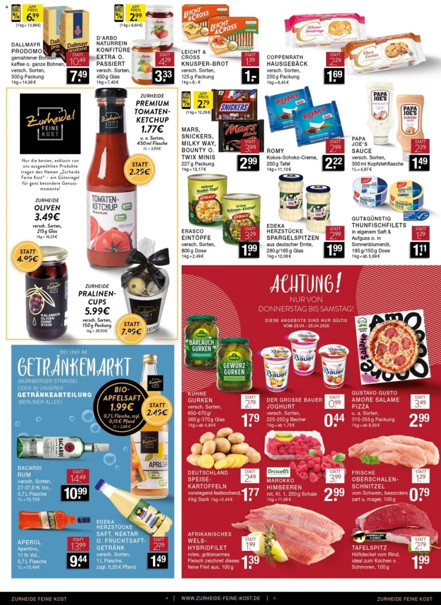 Edeka Zurheide Prospekt 	 (2026-04-20 - 2026-04-25)