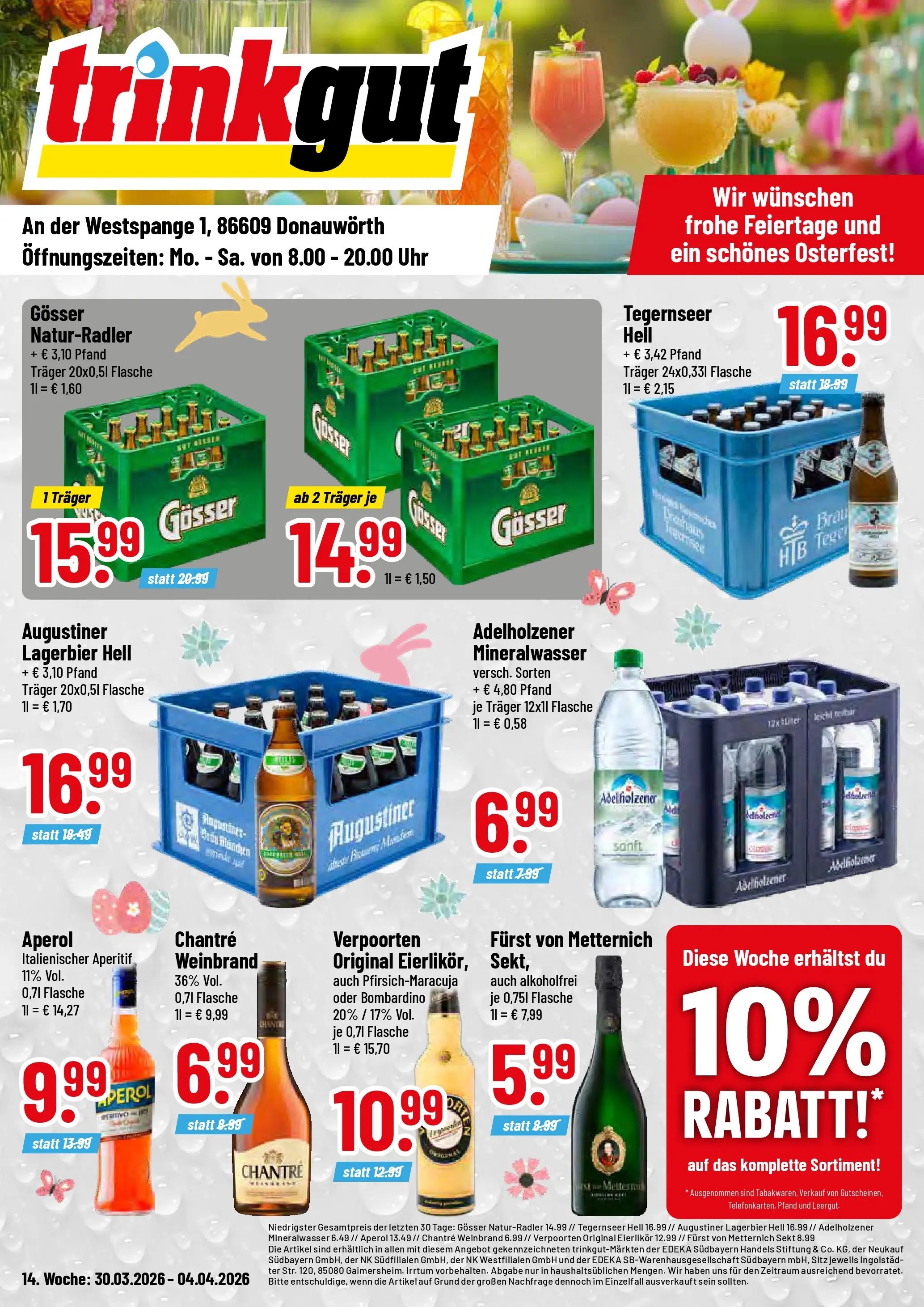 Trinkgut Prospekt Donauwörth	