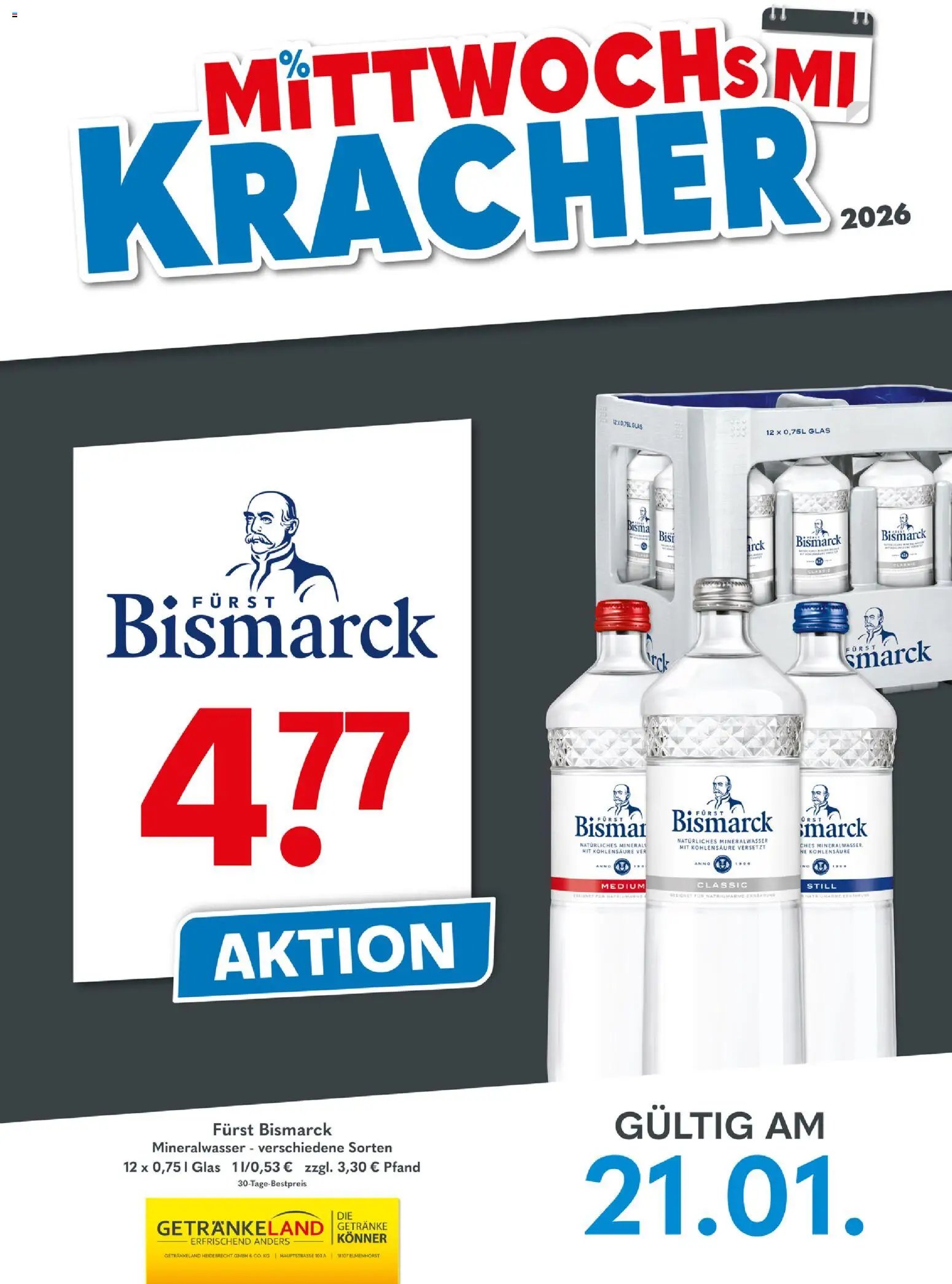 Getränkeland Mittwochs Kracher