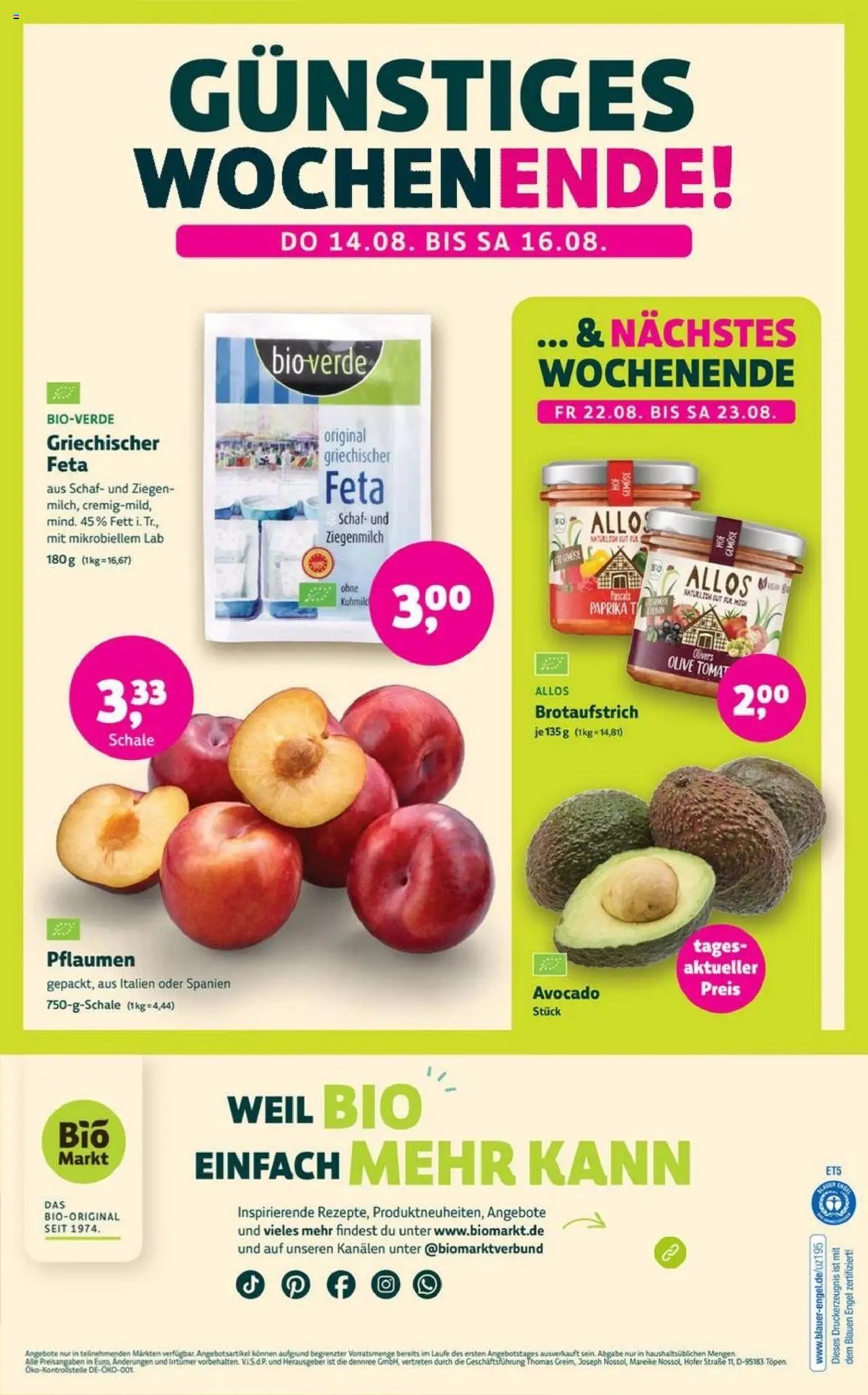 Denns BioMarkt Angebote (2025-08-13 - 2025-08-26) | 12