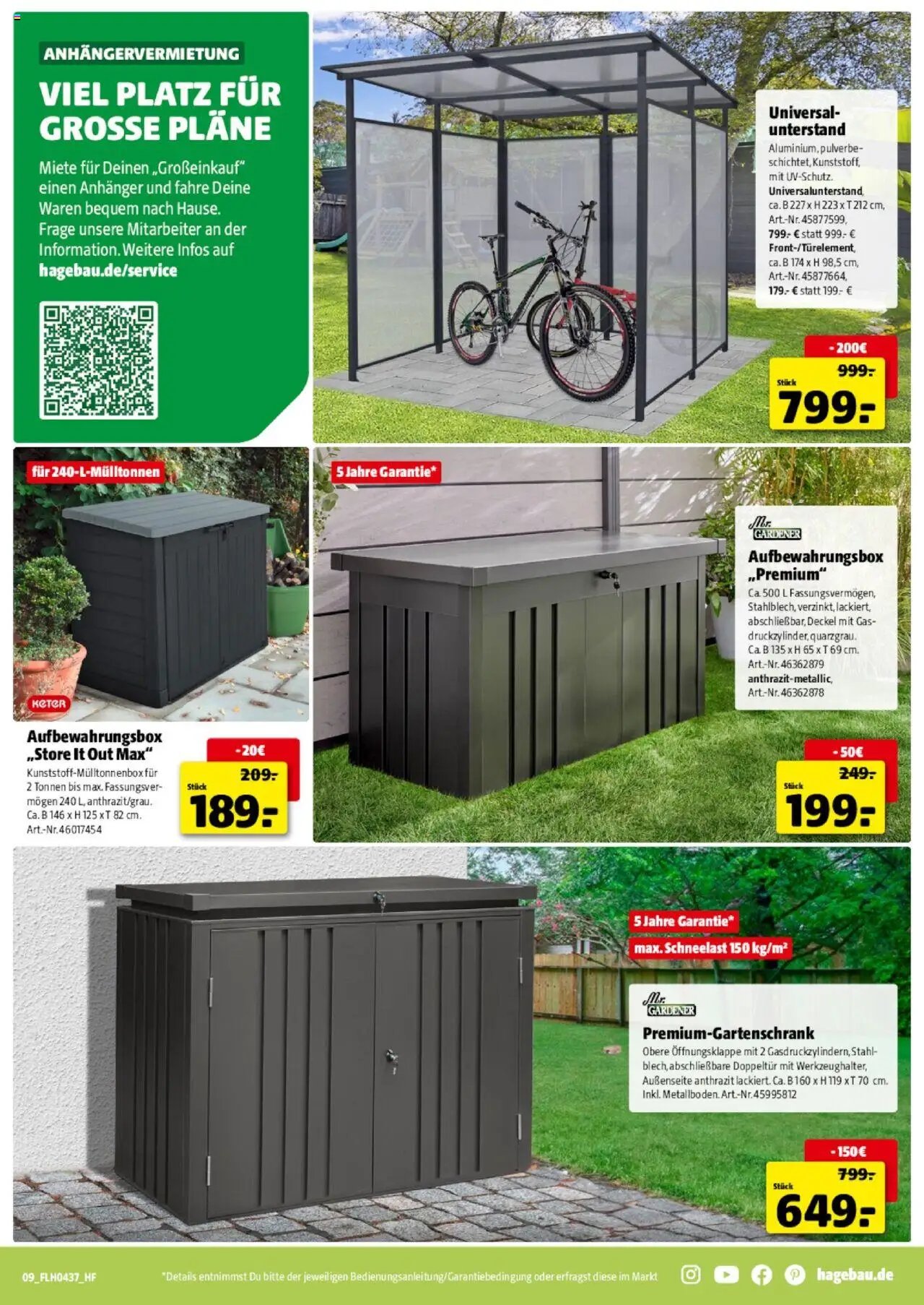 Hagebau Prospekt 	 (2025-09-06 - 2025-09-13) | 9