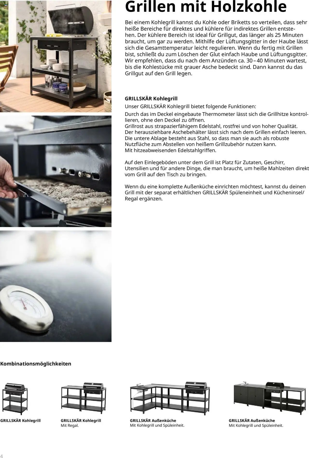 Ikea Grillen und Kochen Broschüre
