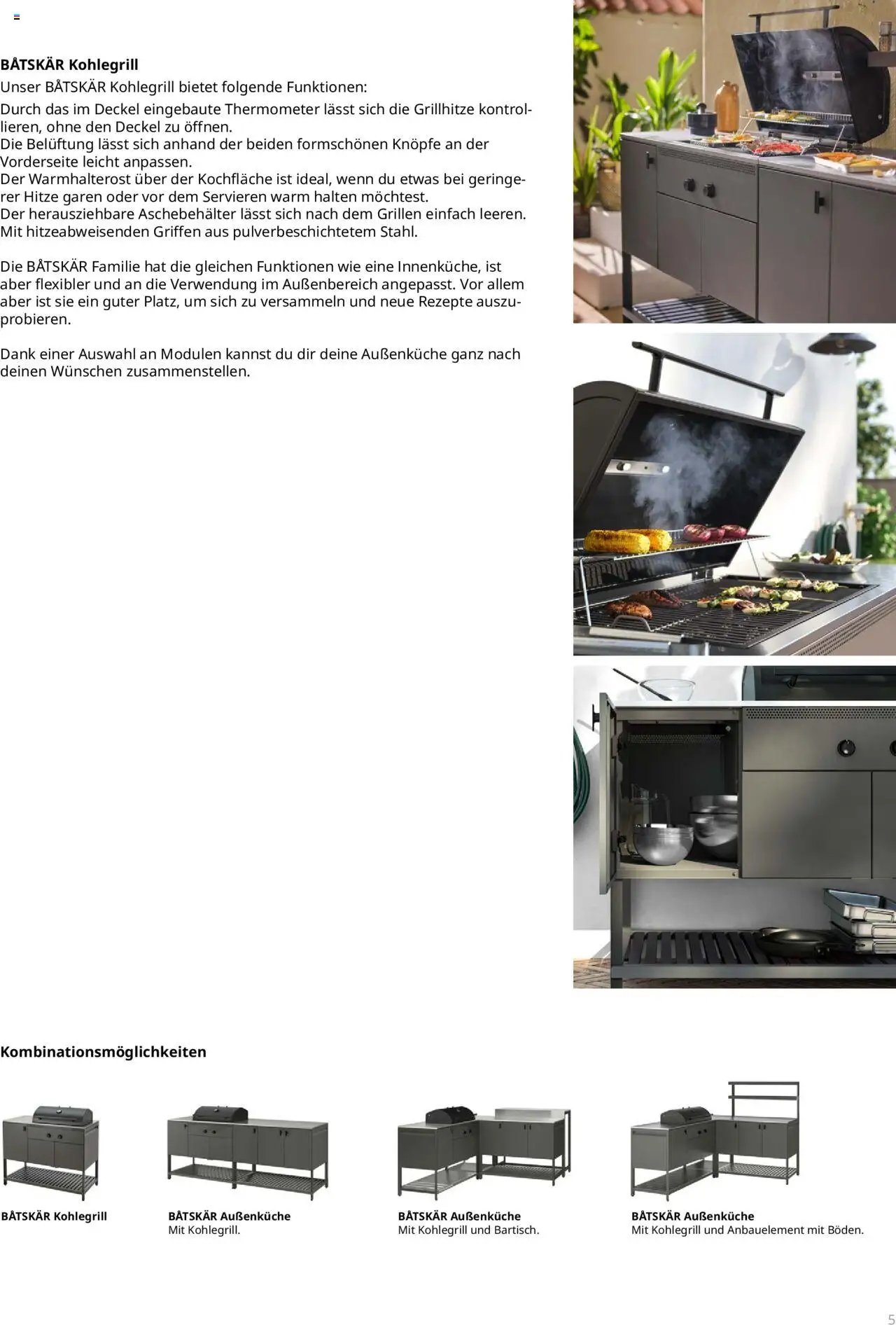 Ikea Grillen und Kochen Broschüre