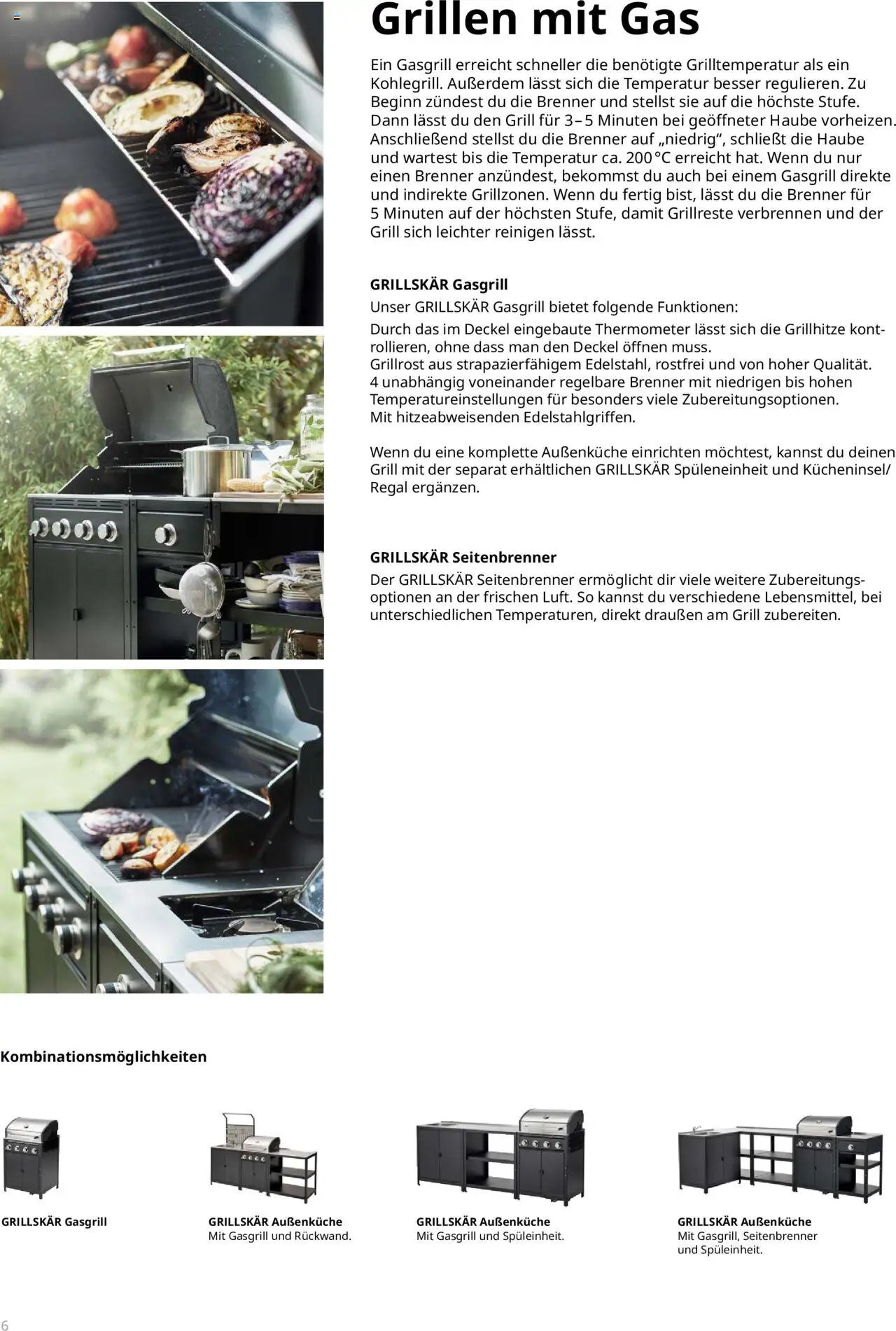 Ikea Grillen und Kochen Broschüre