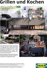 Ikea Grillen und Kochen Broschüre