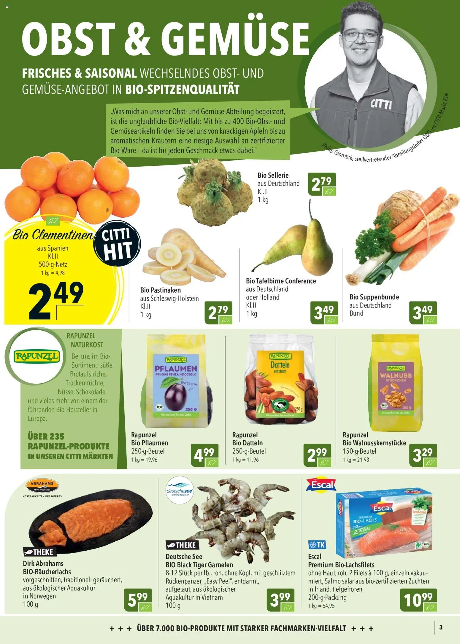 CITTI Markt Bio-Produkte