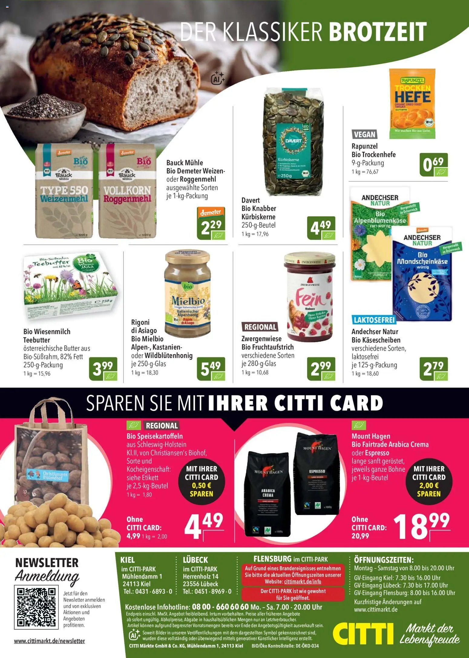 CITTI Markt Bio-Produkte