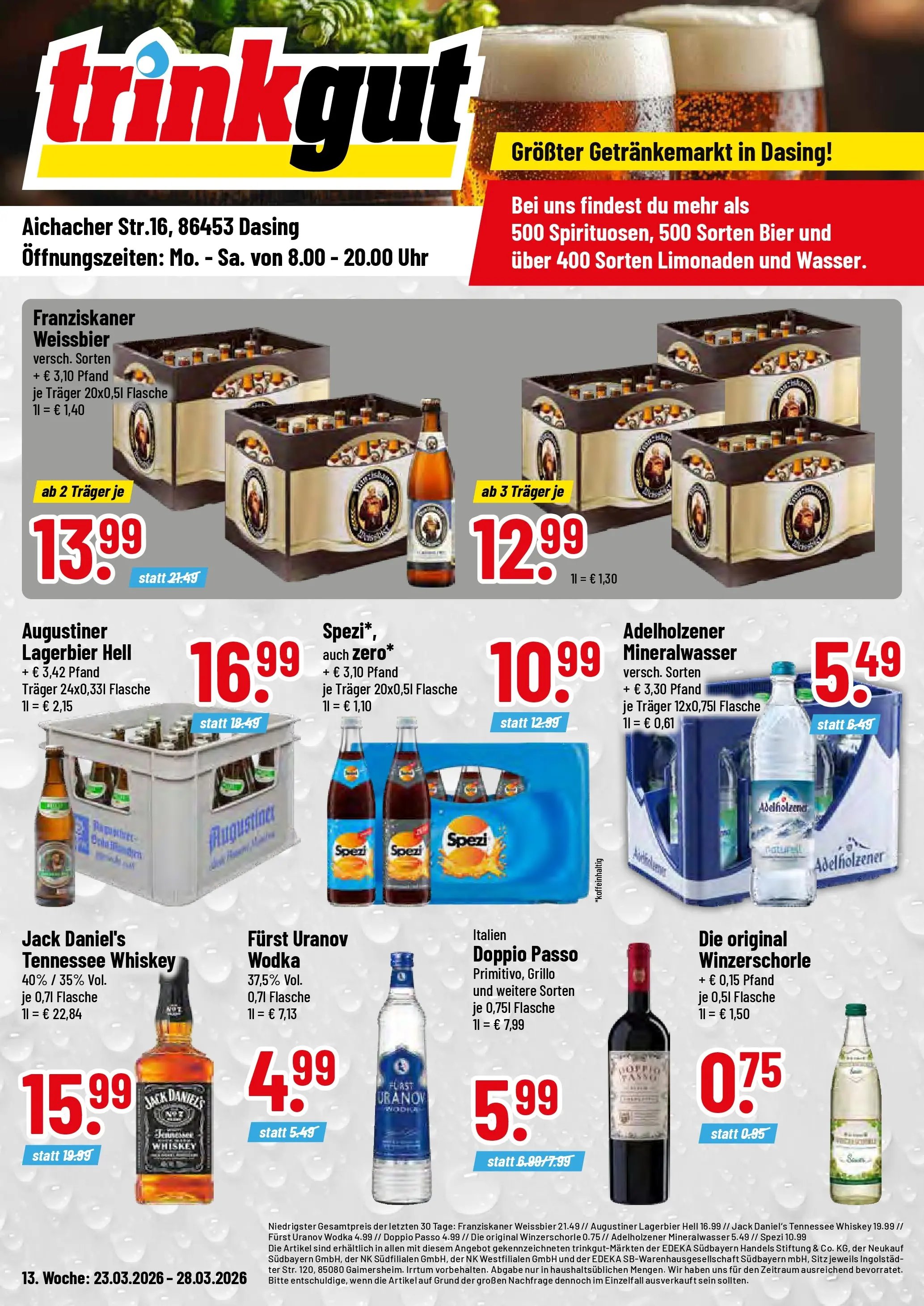 Trinkgut Prospekt Dasing	