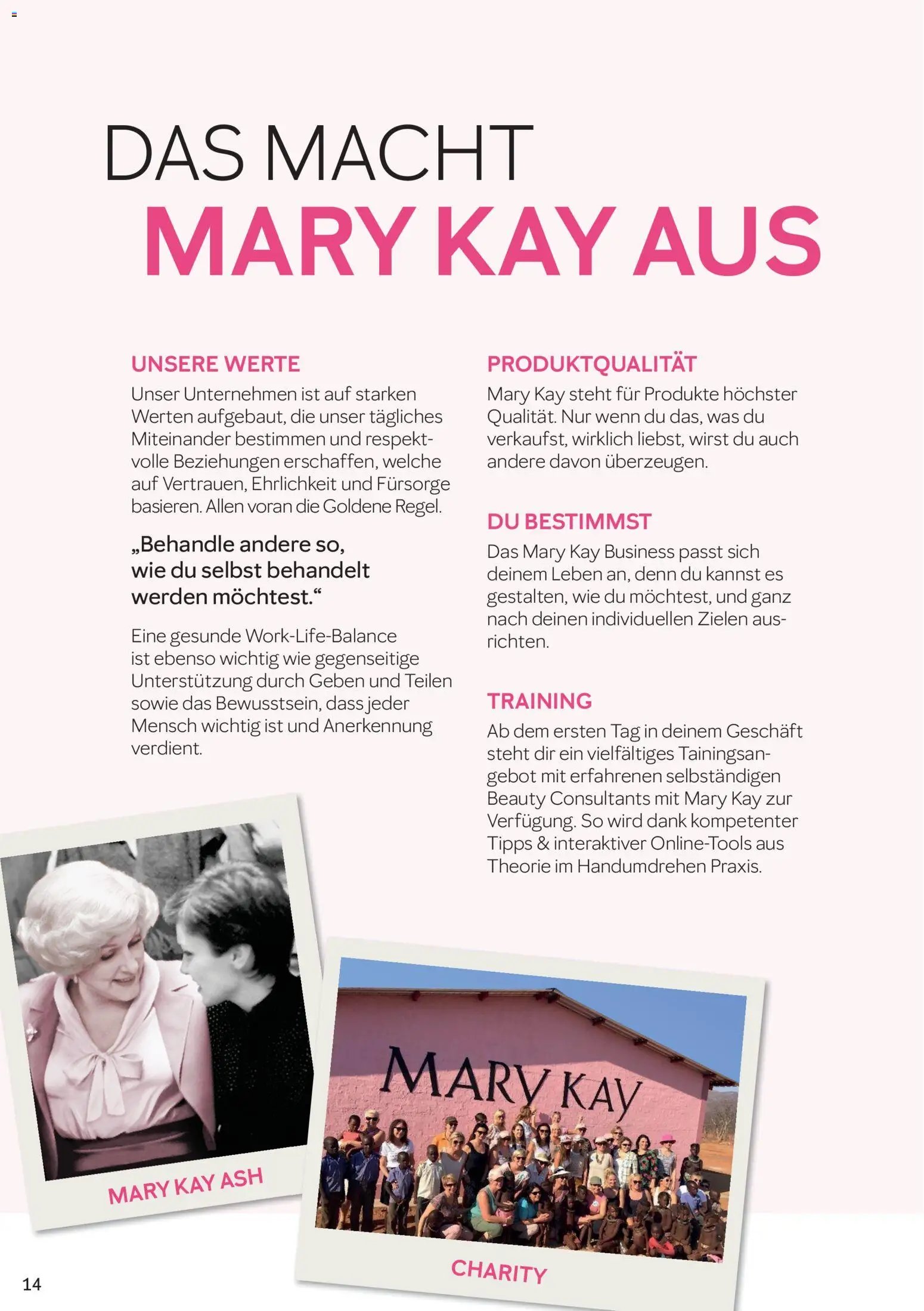 Mary Kay  Hallo Zukunft!
