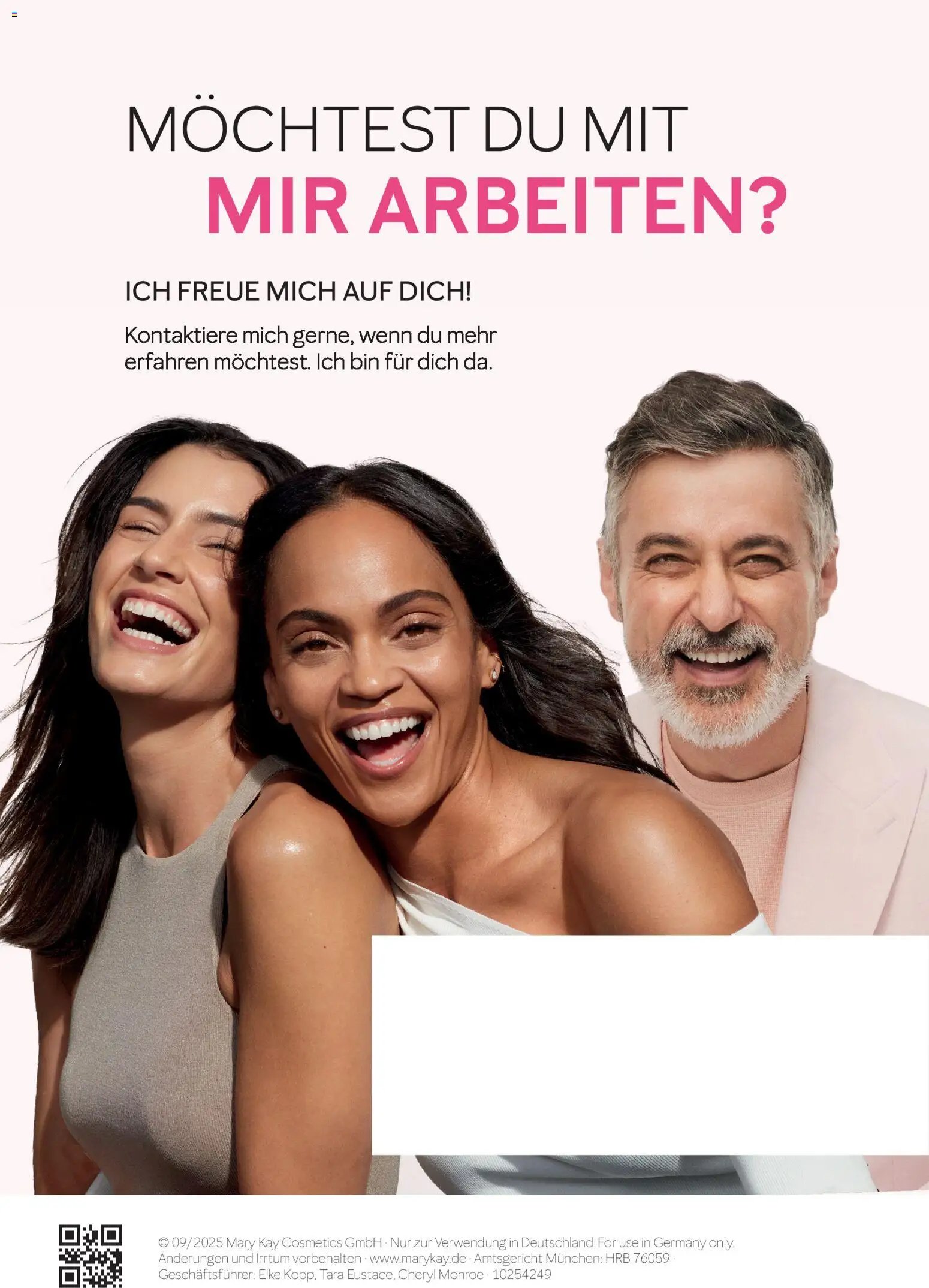 Mary Kay  Hallo Zukunft!