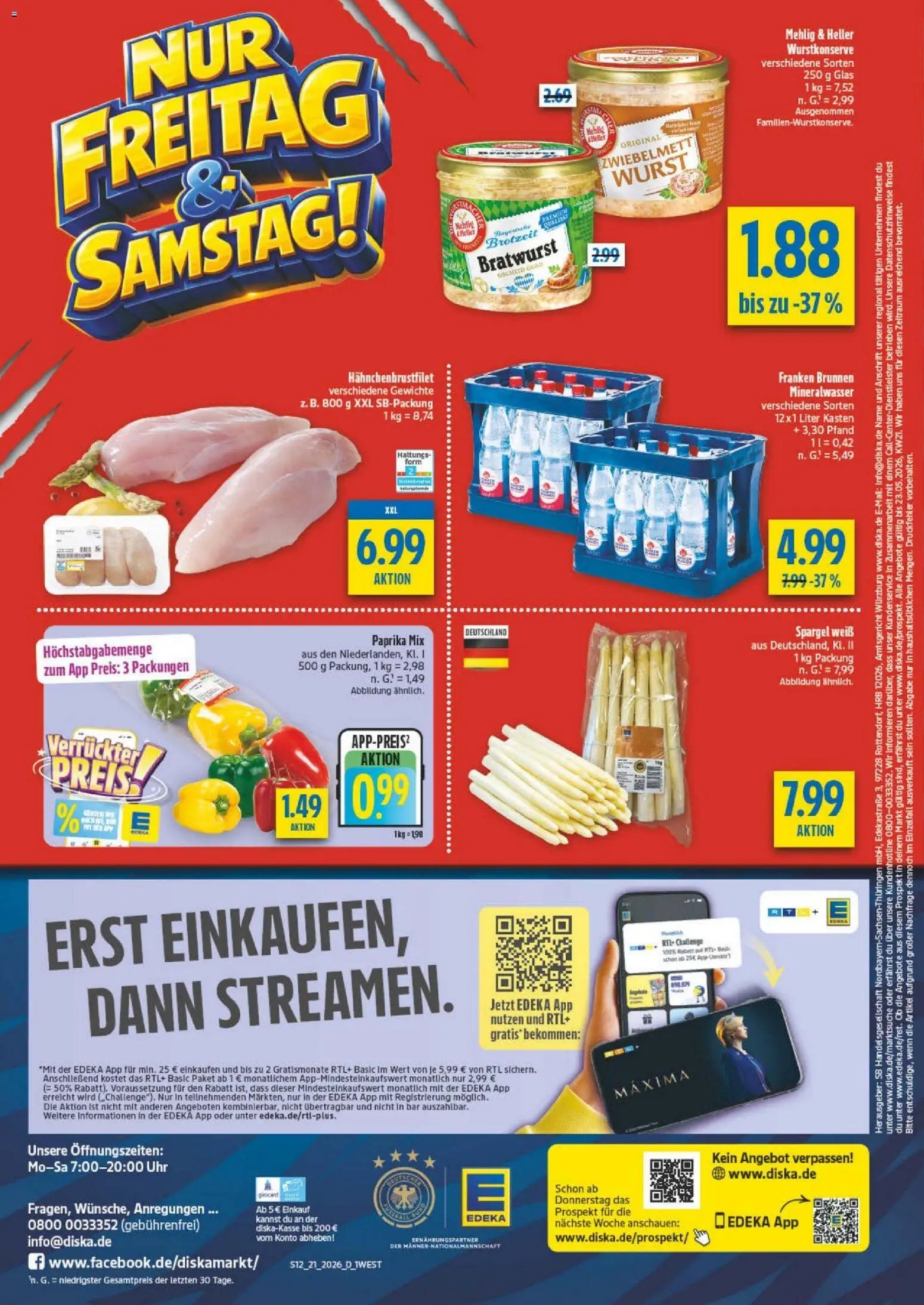 Diska - Diska Angebote Bayern KW21
