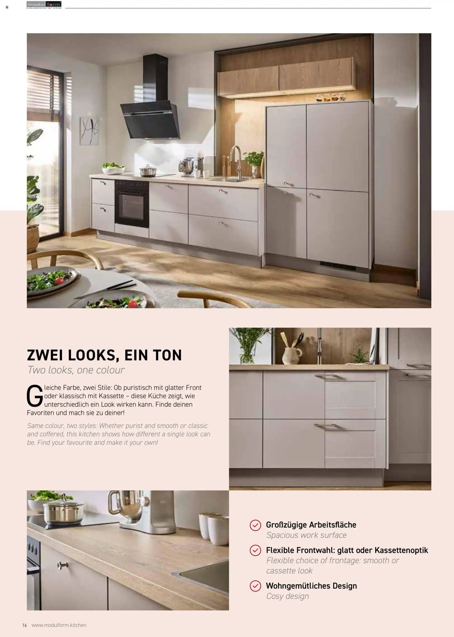Ostermann Modulform Küchenprospekt 2026