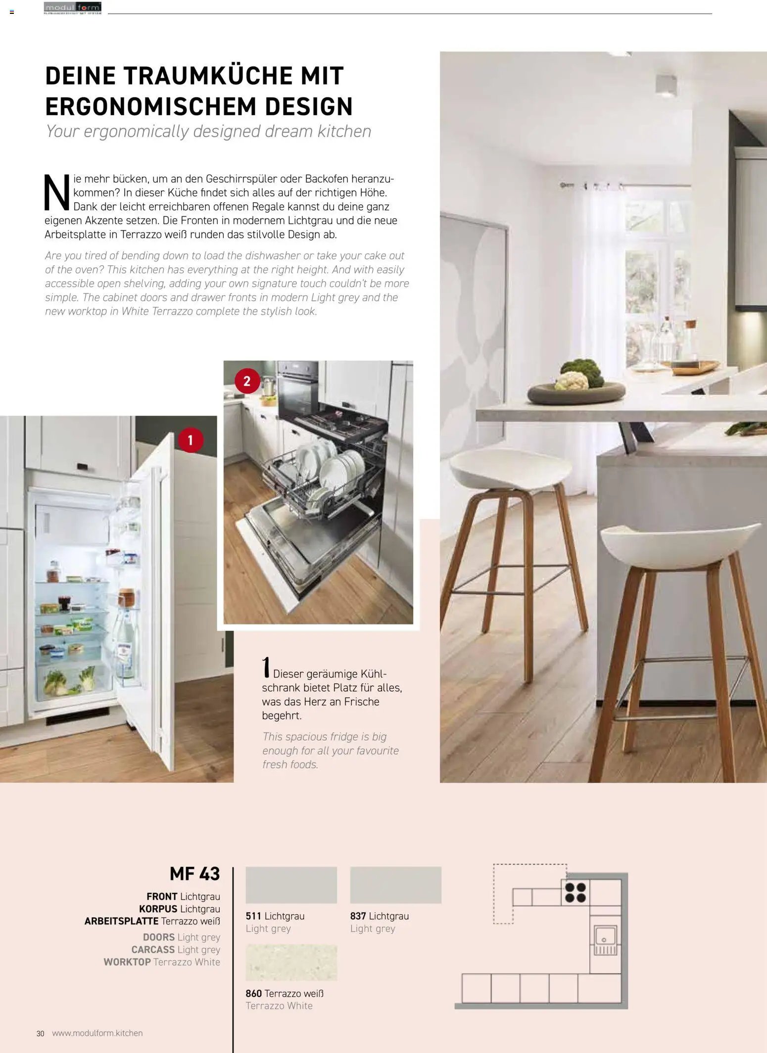 Ostermann Modulform Küchenprospekt 2026
