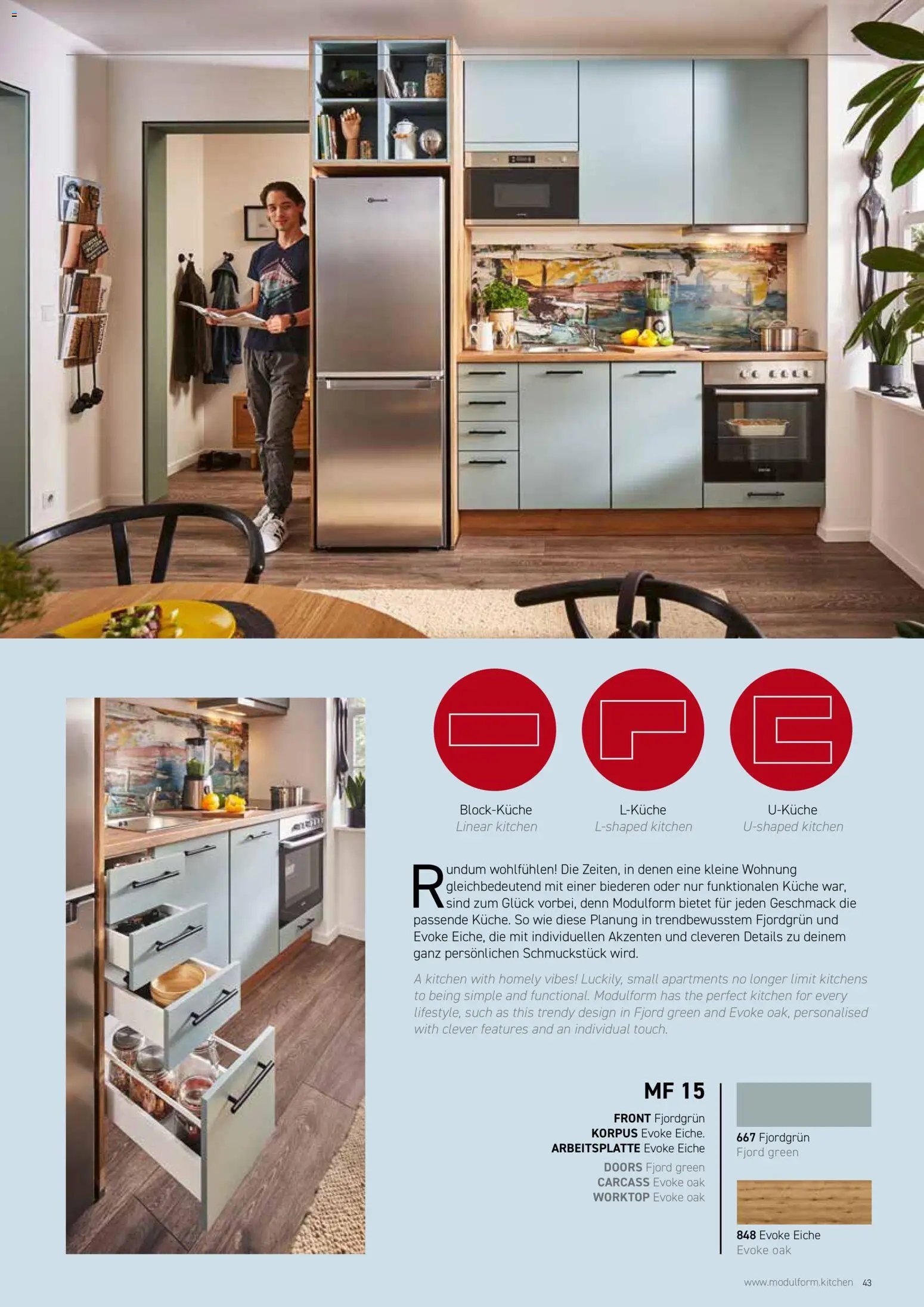 Ostermann Modulform Küchenprospekt 2026