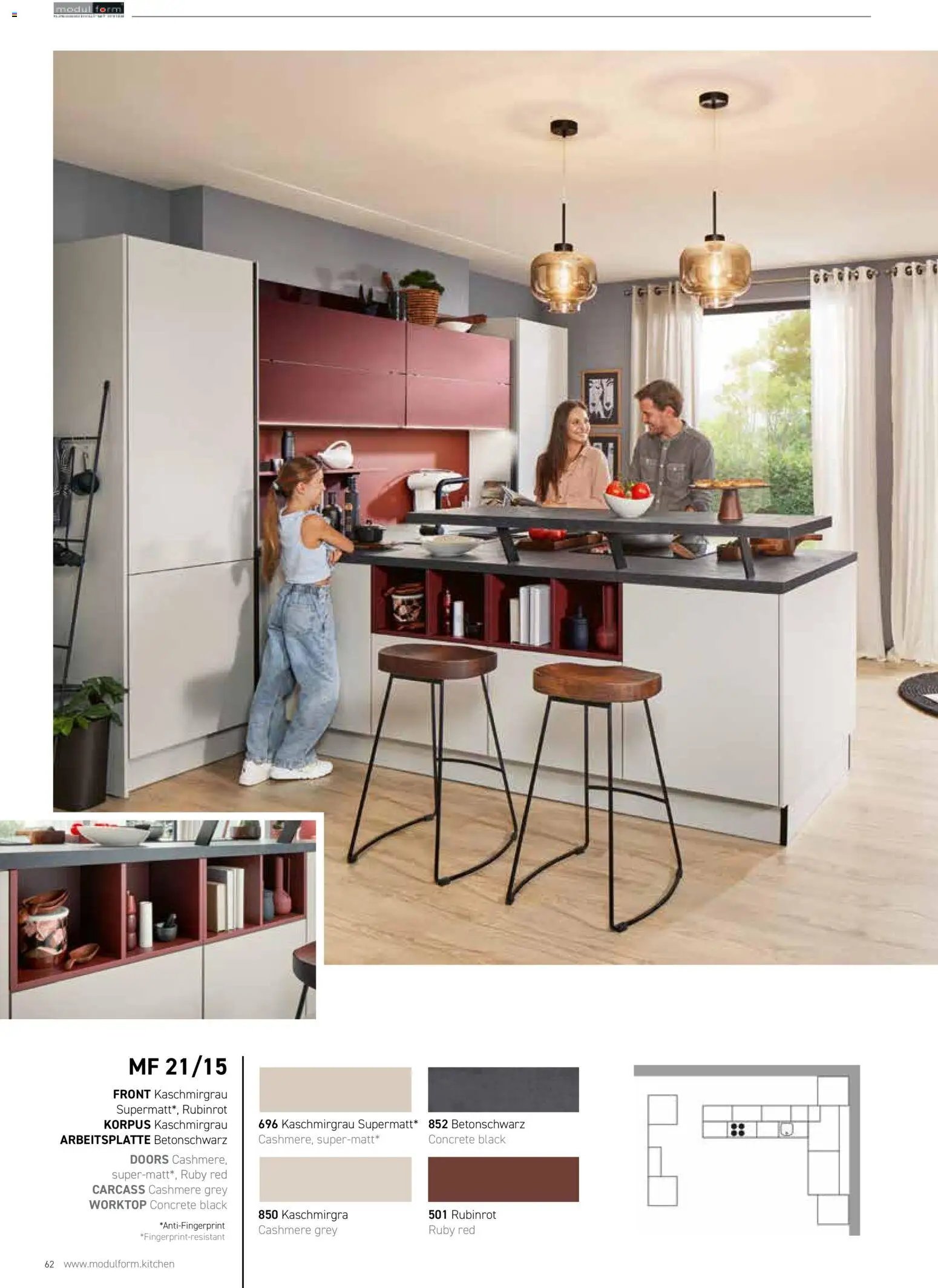 Ostermann Modulform Küchenprospekt 2026