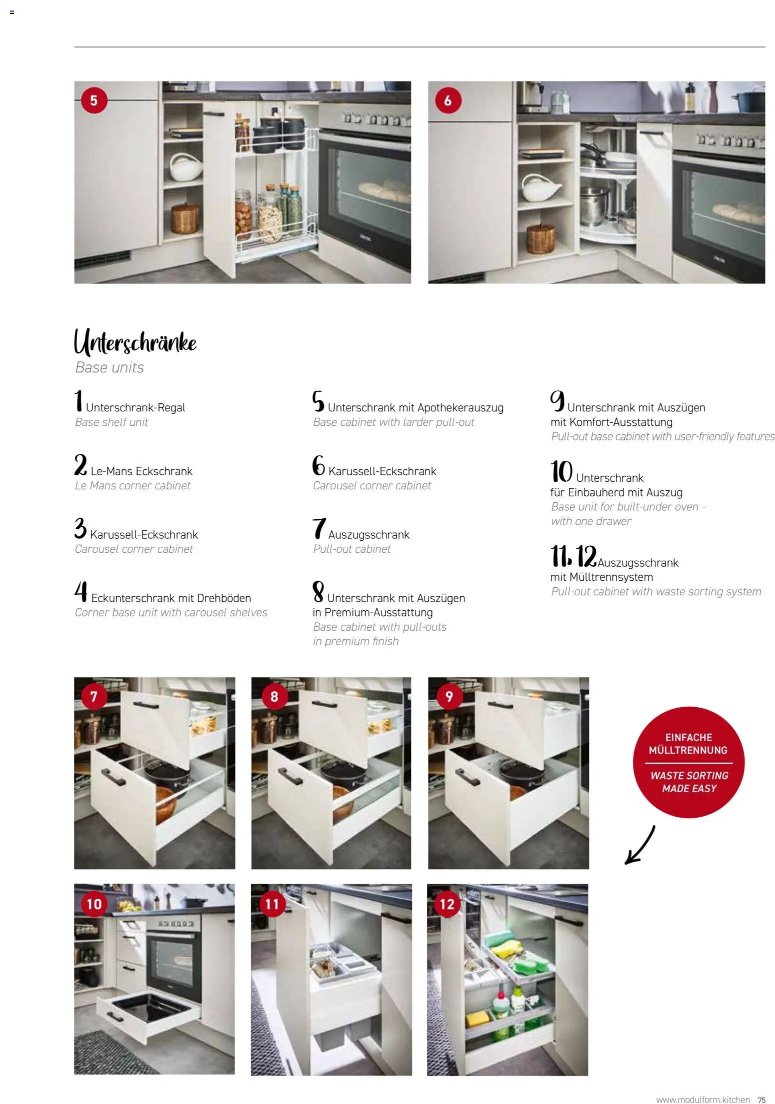 Ostermann Modulform Küchenprospekt 2026