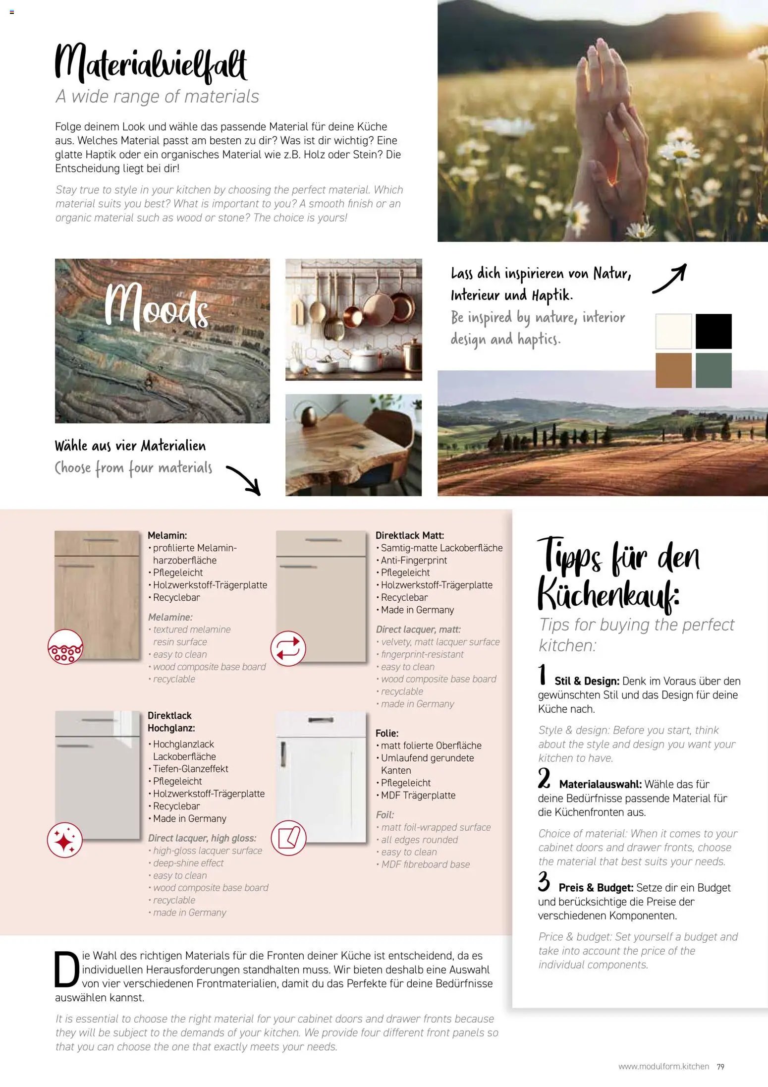 Ostermann Modulform Küchenprospekt 2026