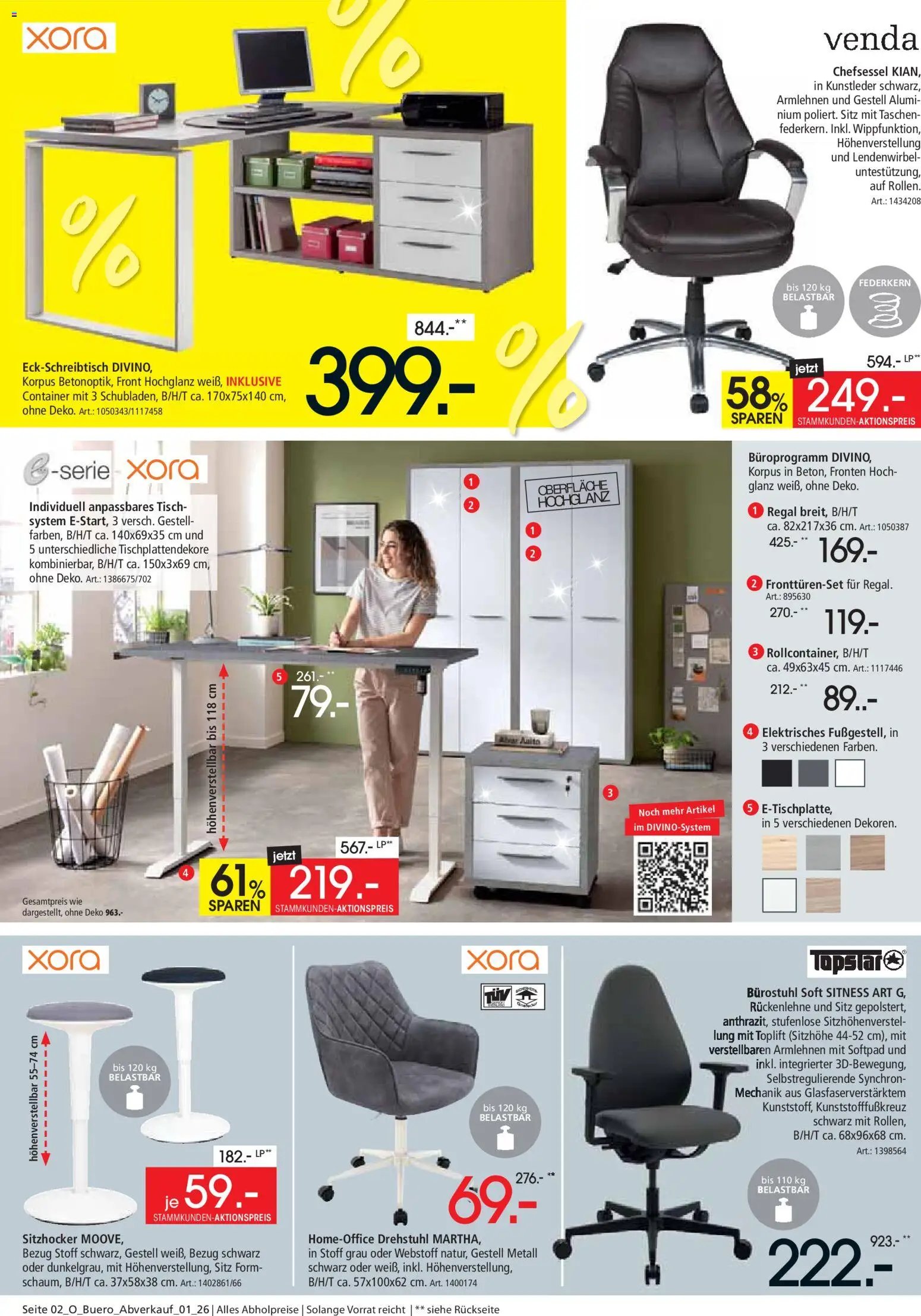 Zurbrüggen Büro Abverkauf