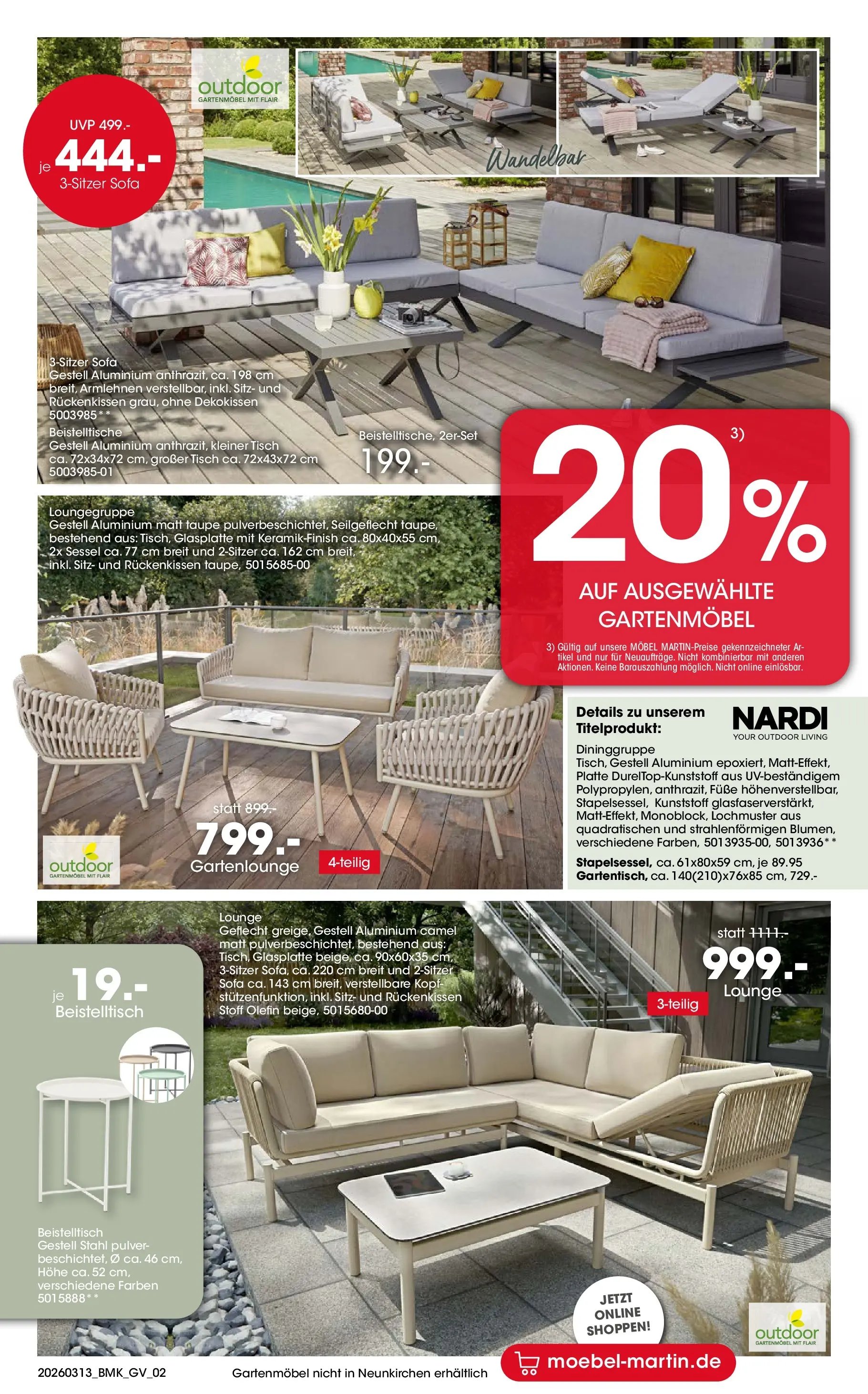 Möbel Martin März Highlights (2026-03-13 - 2026-03-31)