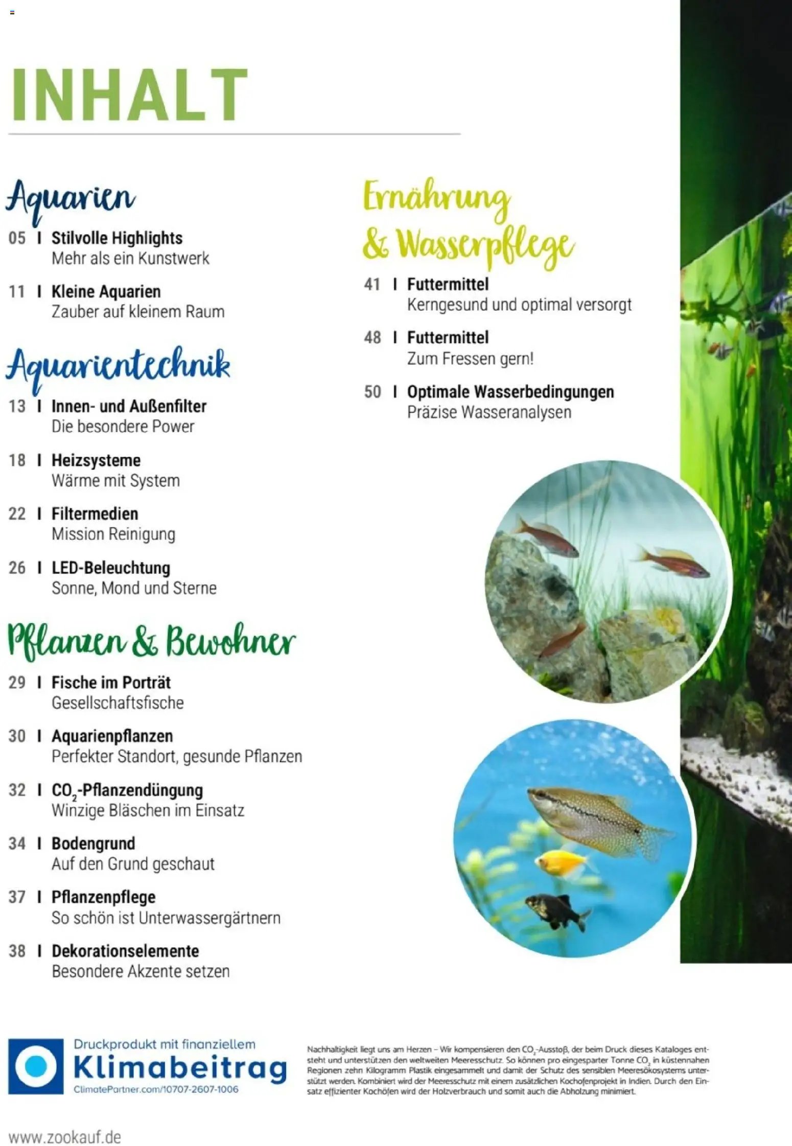 zookauf Themenkatalog Aqua