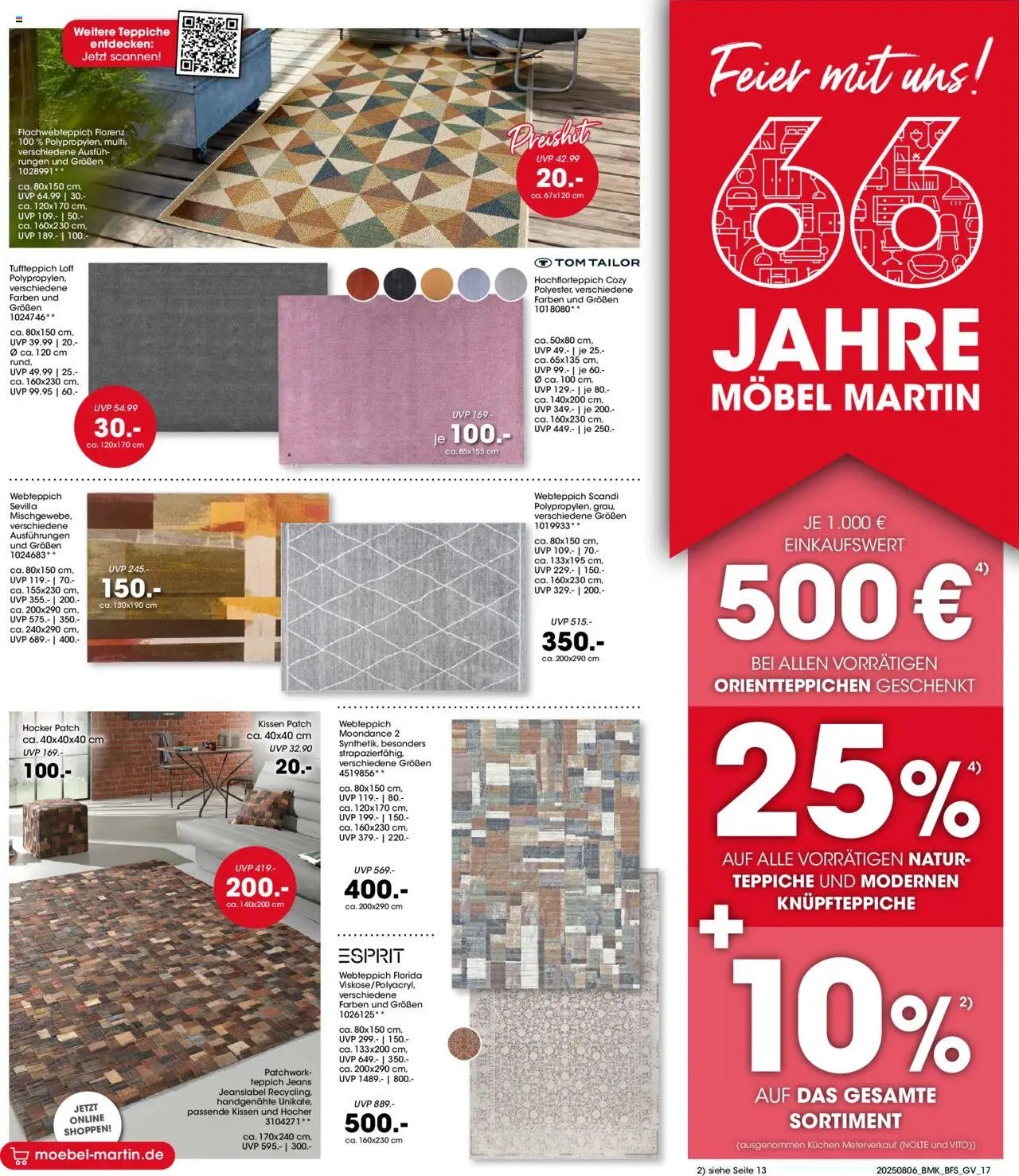 Möbel Martin Prospekt 	 (2025-08-06 - 2025-08-19) | 17