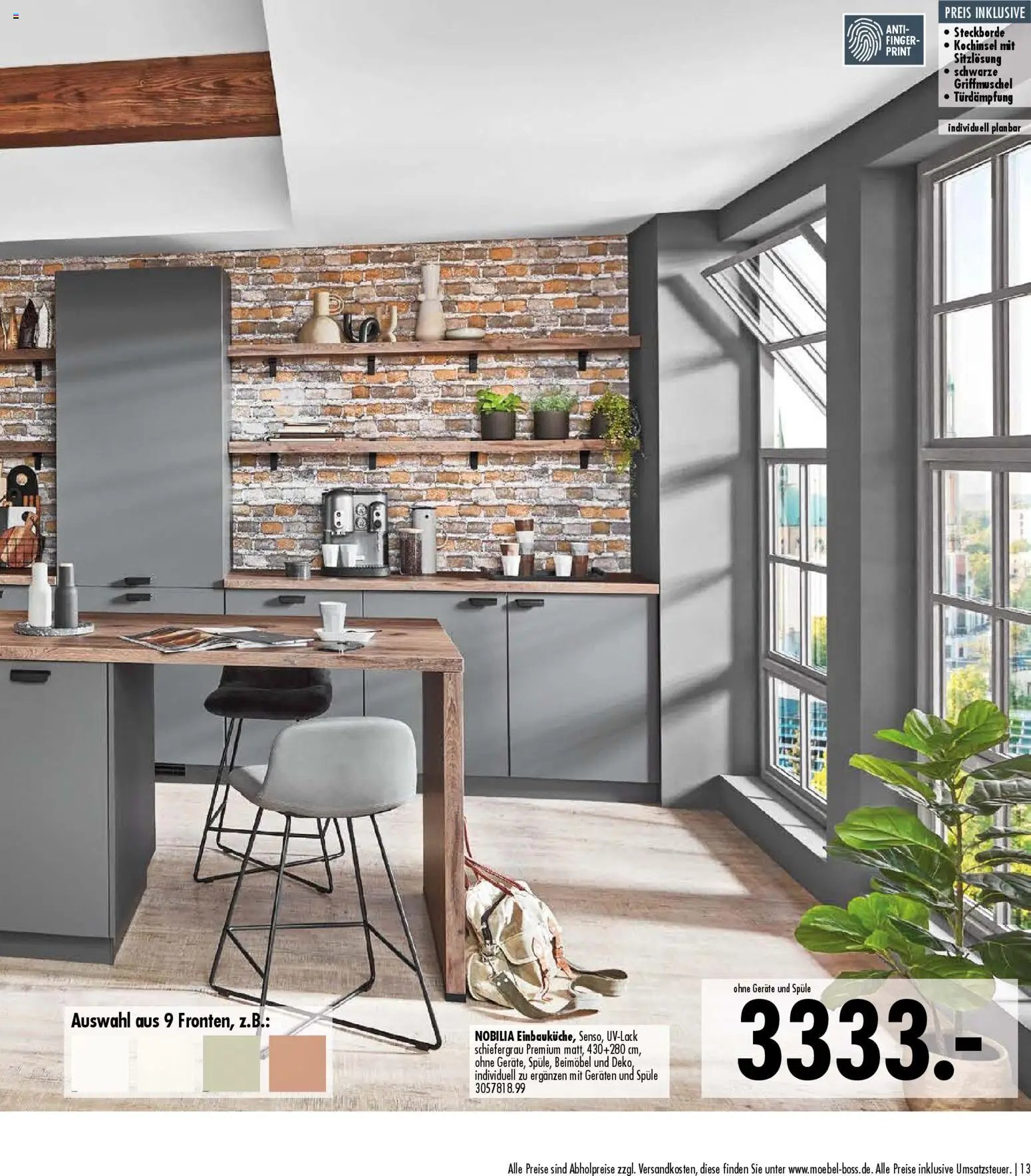 SB Möbel Boss Küchenkatalog 2026 (2026-04-09 - 2026-11-30)
