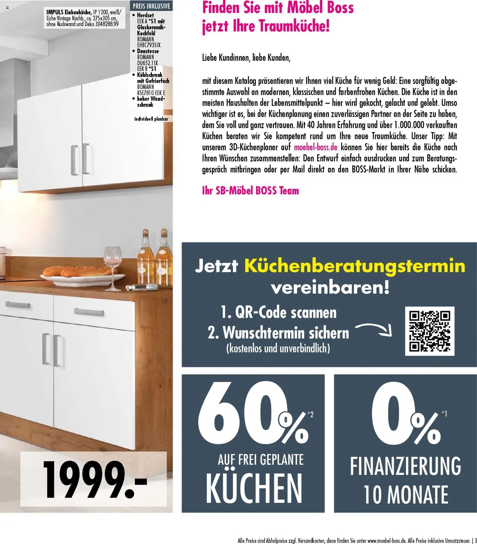 SB Möbel Boss Küchenkatalog 2026 (2026-04-09 - 2026-11-30)