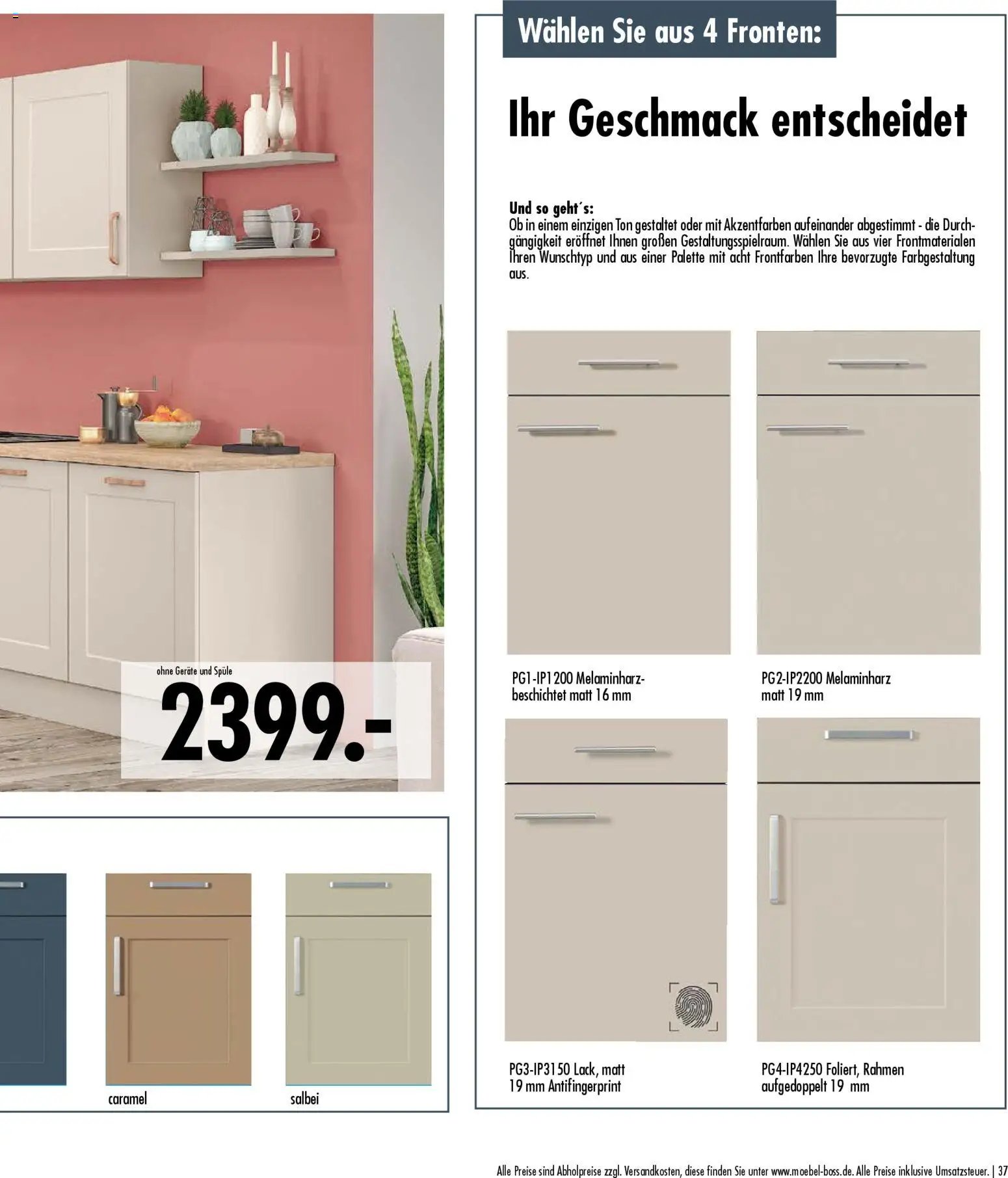 SB Möbel Boss Küchenkatalog 2026 (2026-04-09 - 2026-11-30)