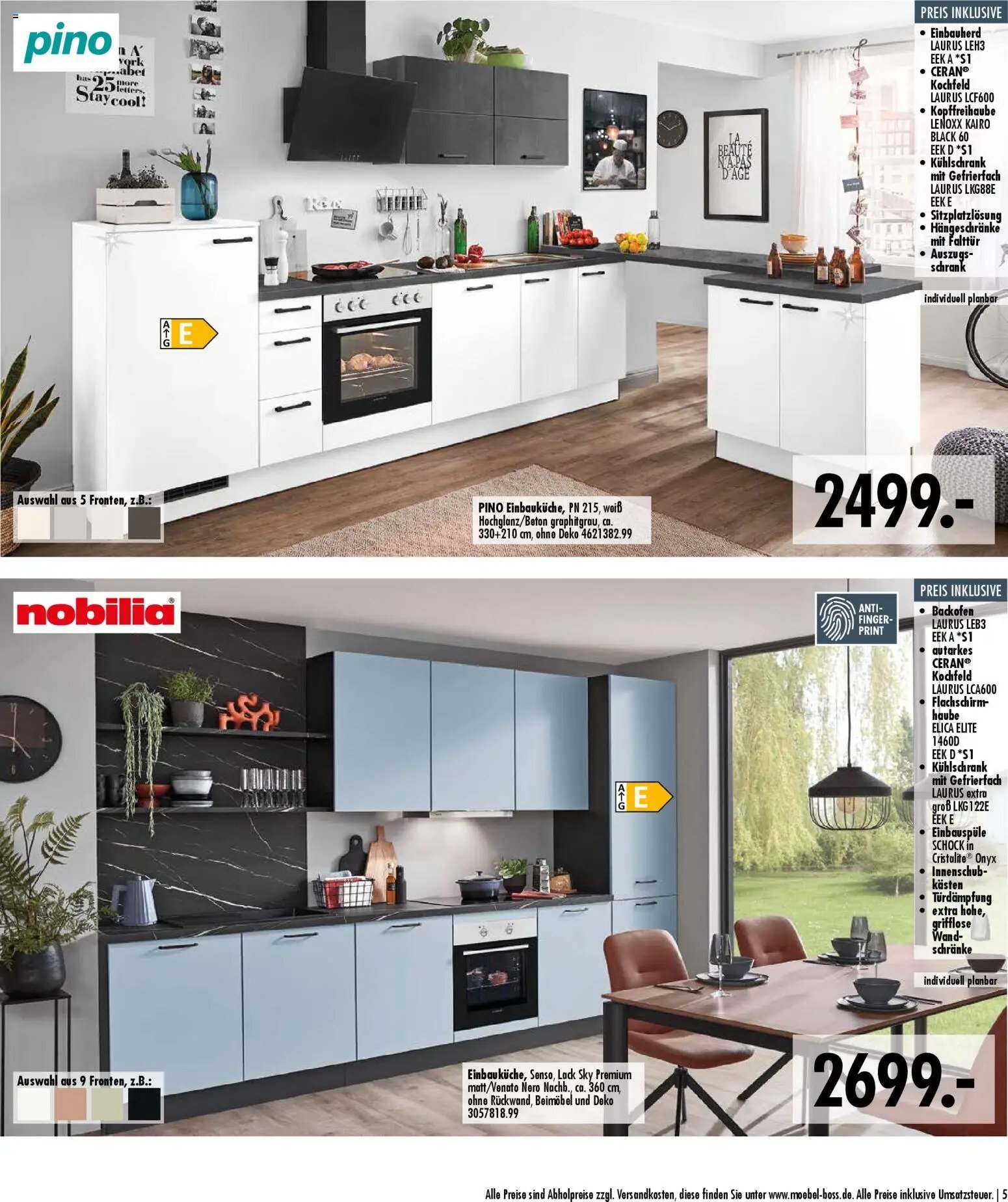 SB Möbel Boss Küchenkatalog 2026