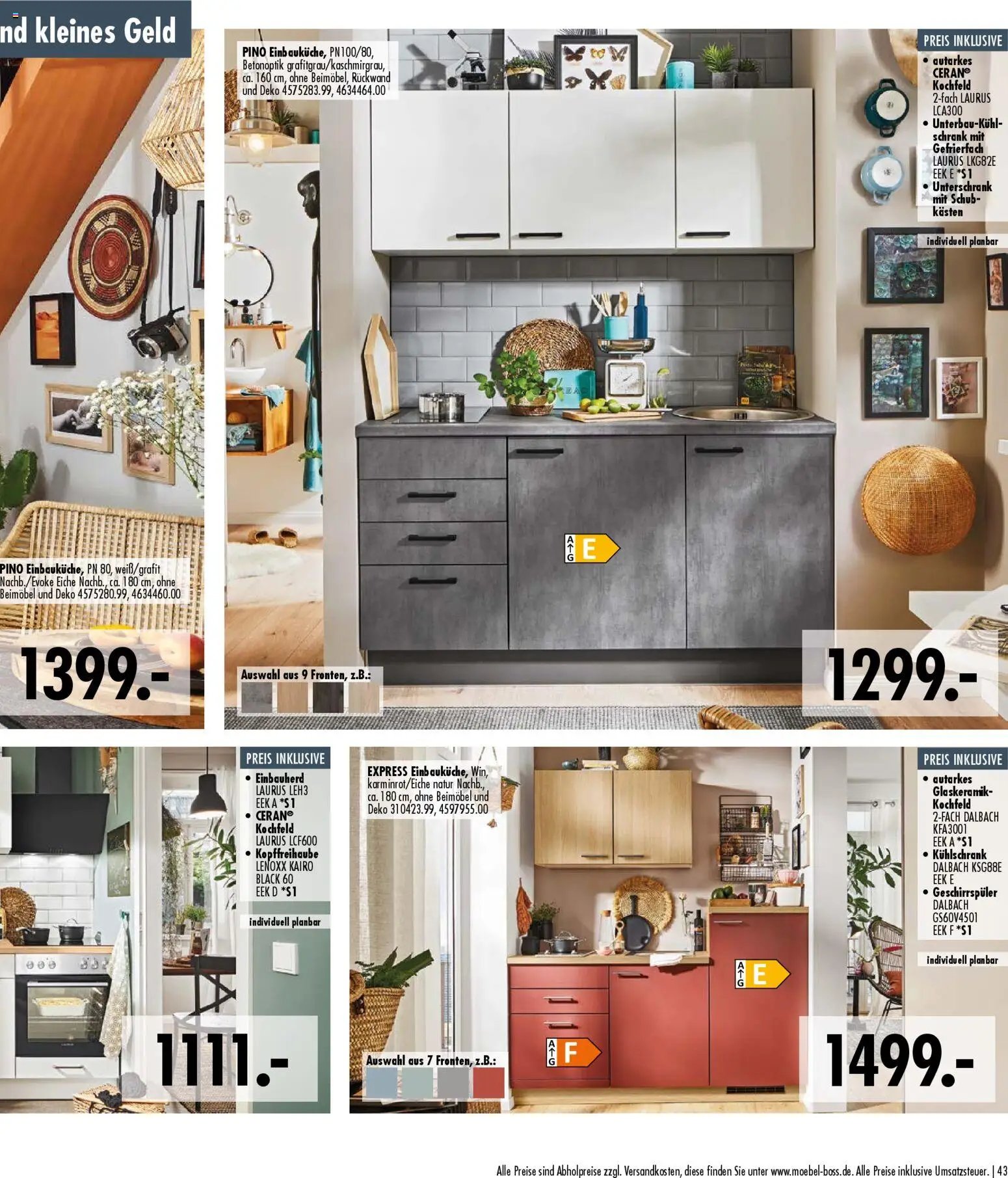 SB Möbel Boss Küchenkatalog 2026 (2026-04-09 - 2026-11-30)
