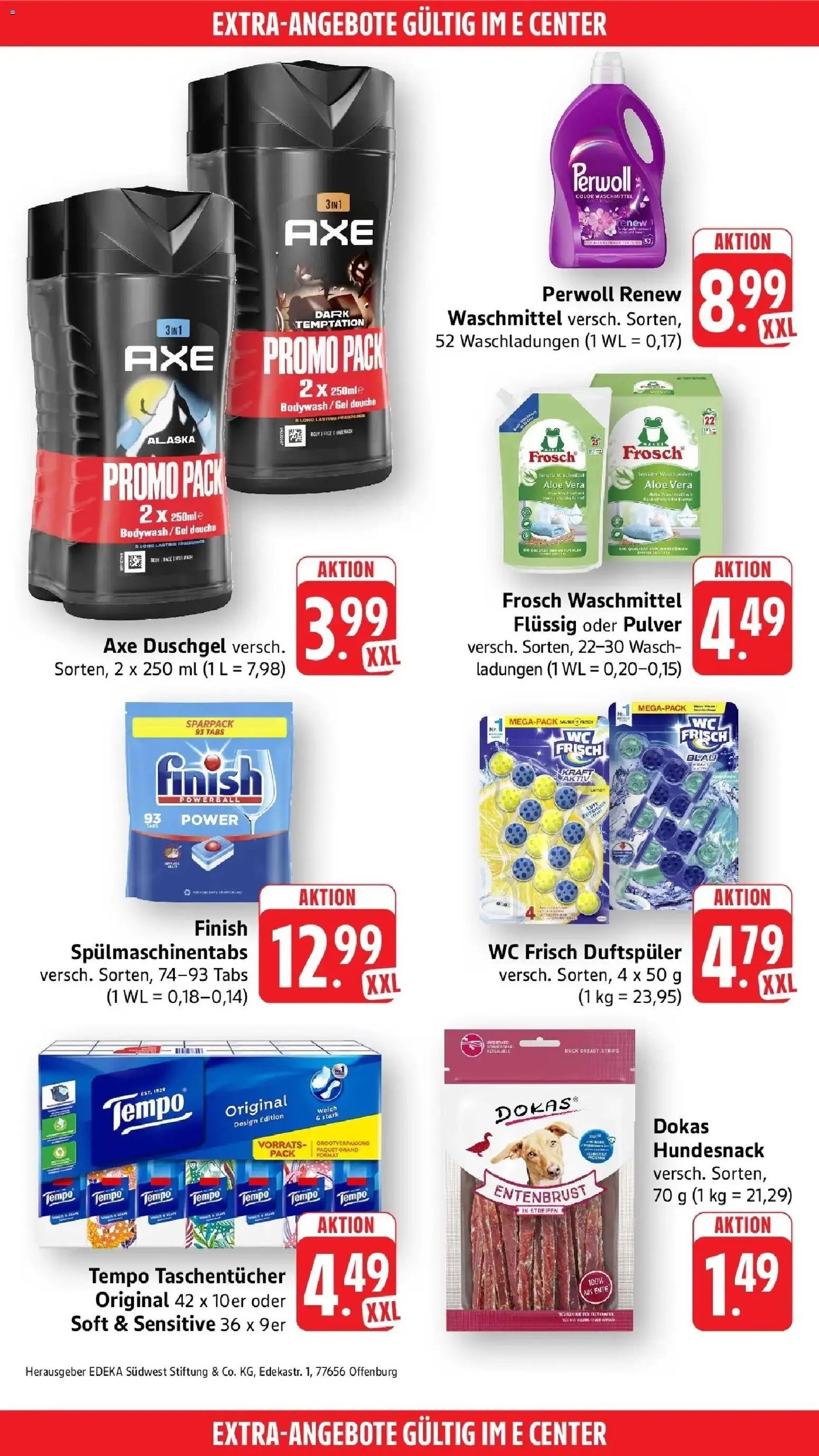 E center - E center: Wochenangebote