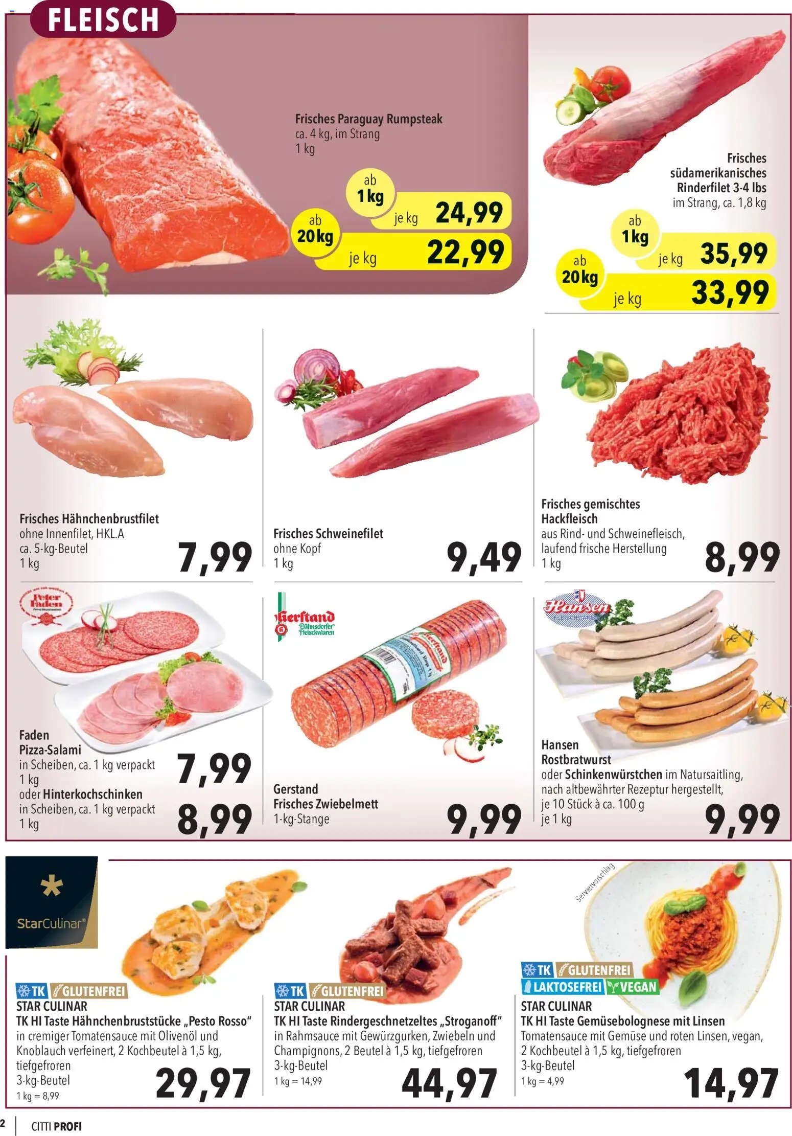 CITTI Markt Aktuelle Angebote für Profis