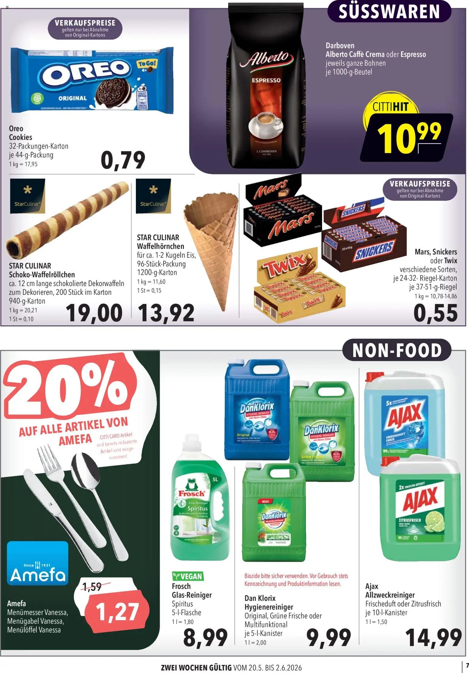 CITTI Markt Aktuelle Angebote für Profis