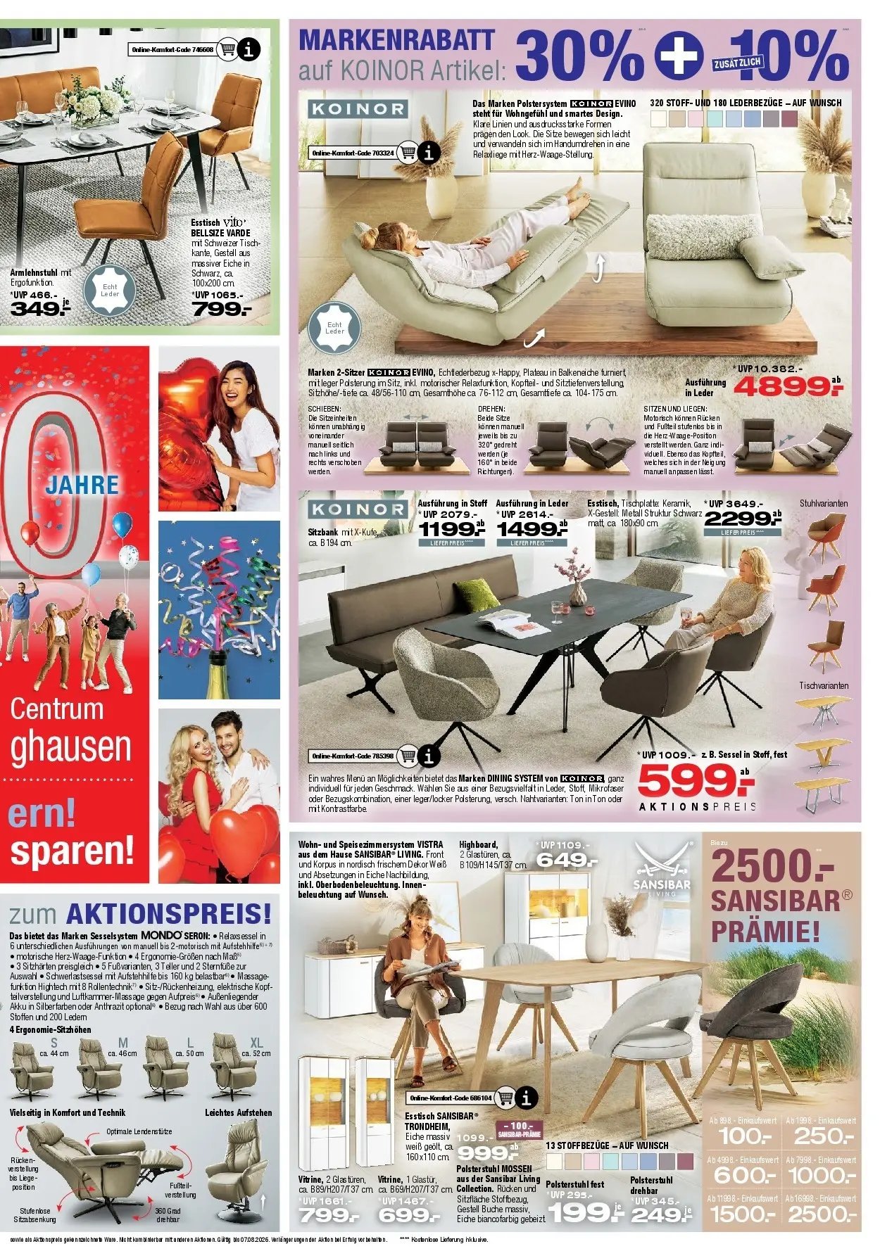 Ostermann - Möbel Ostermann: Neue Möbel wirken Wunder.