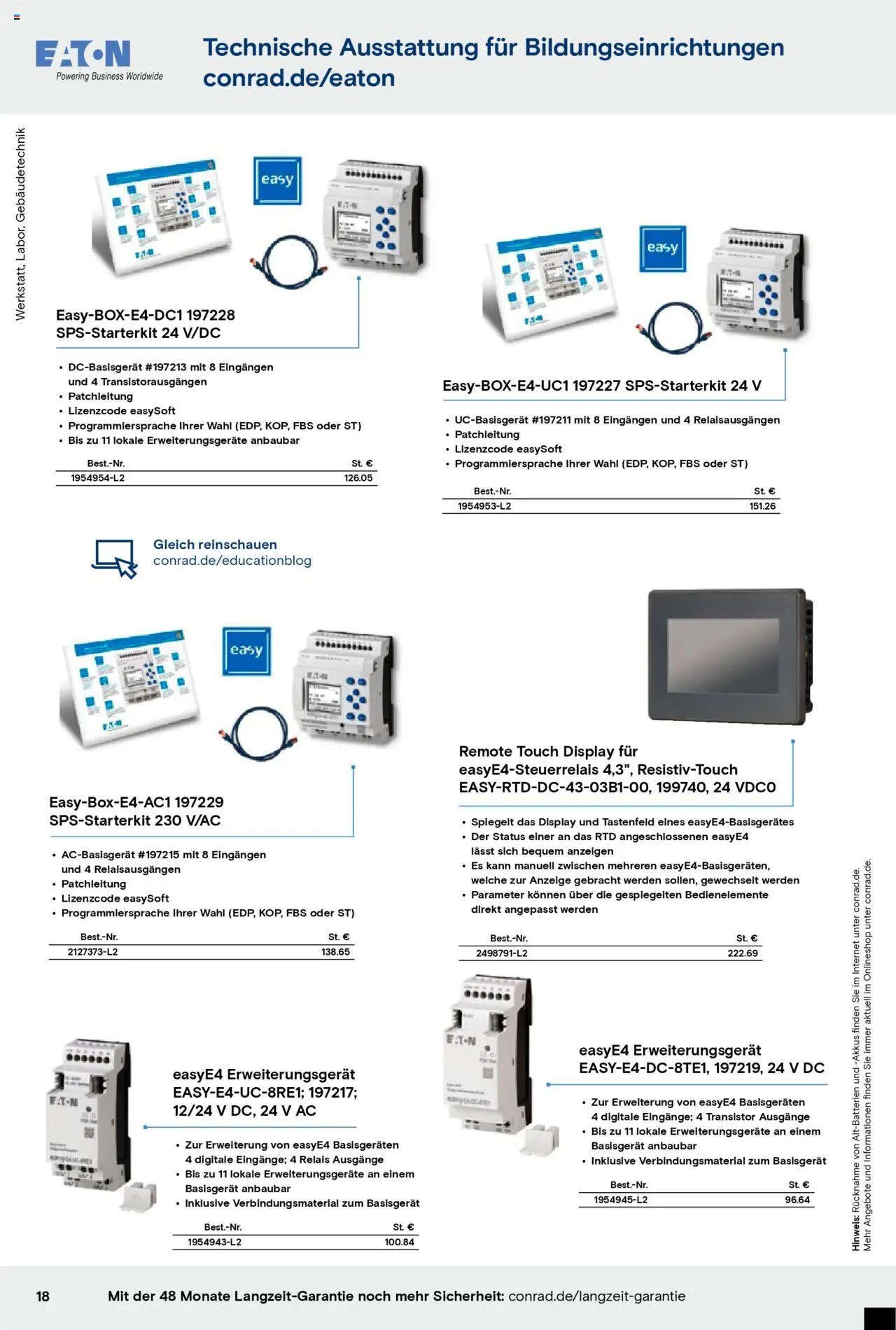 Conrad Education Katalog (2025-01-01 - 2025-12-31)