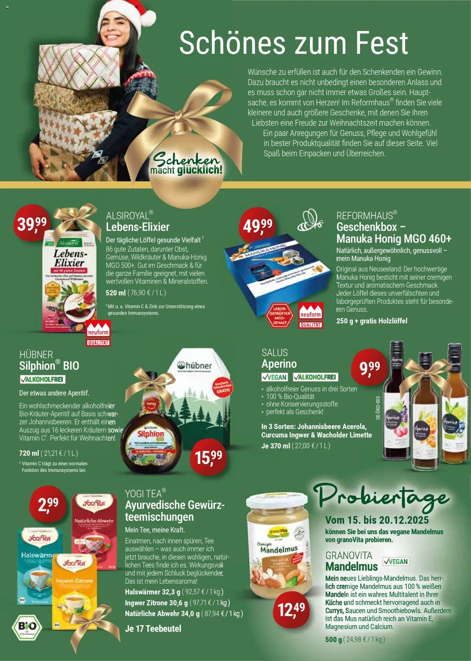 Reformhaus Bacher Prospekt 	