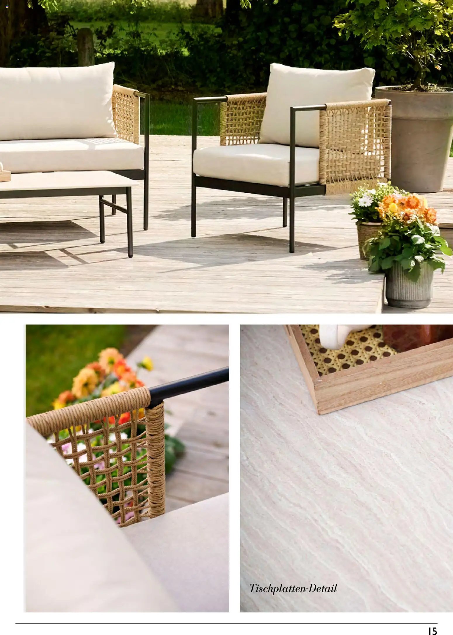 Rahaus Prospekt Gartenmöbel	