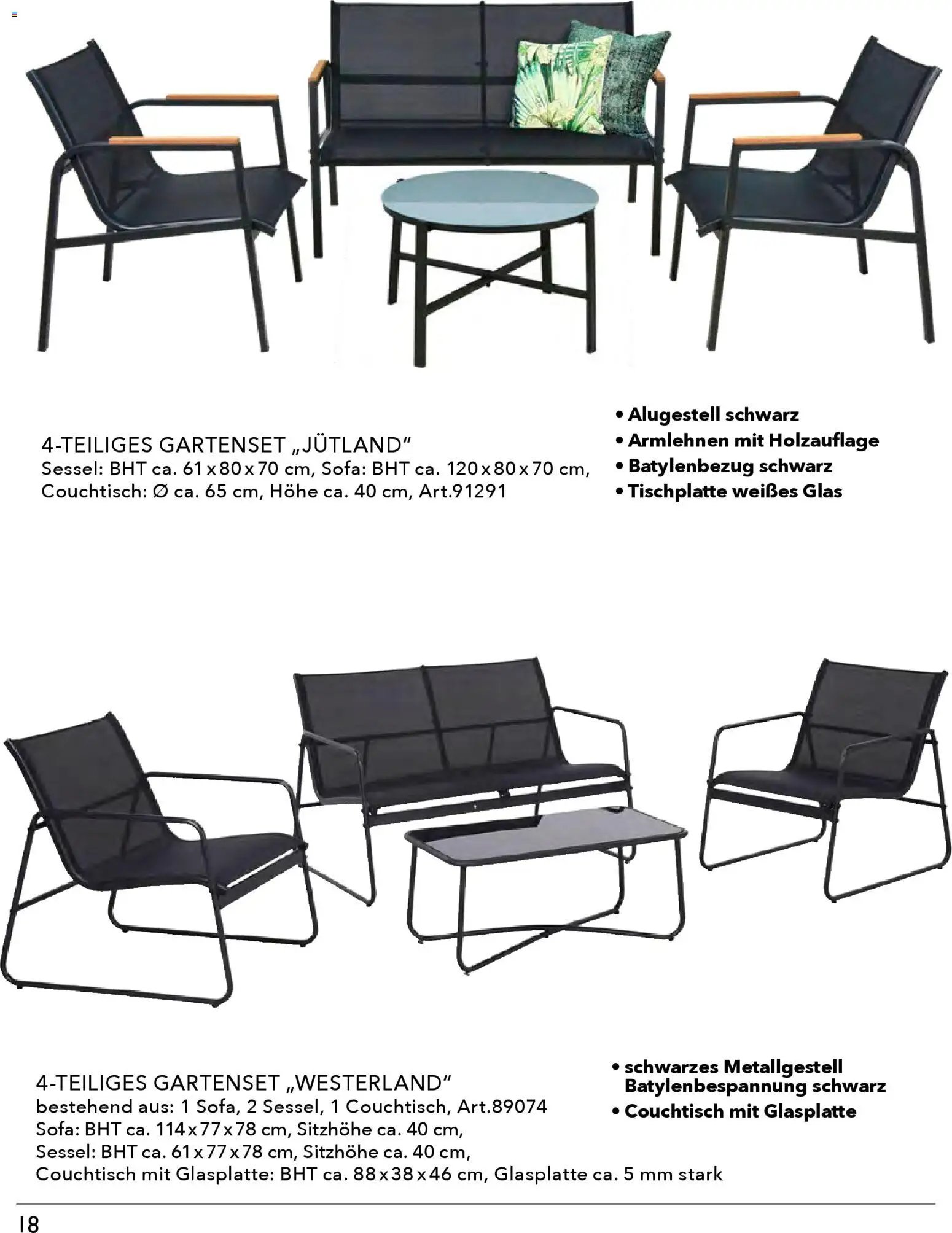 Rahaus Prospekt Gartenmöbel	