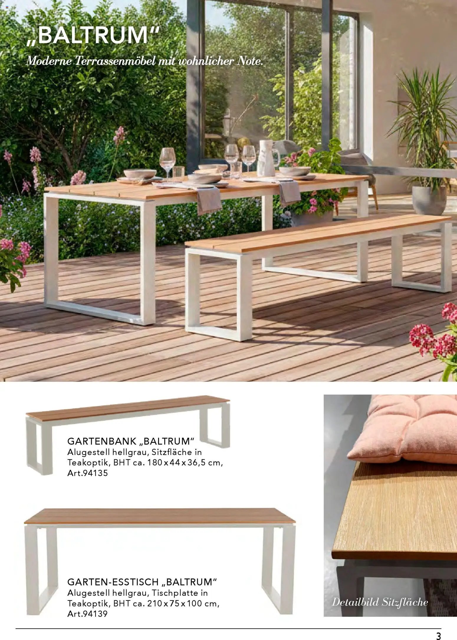 Rahaus Prospekt Gartenmöbel	