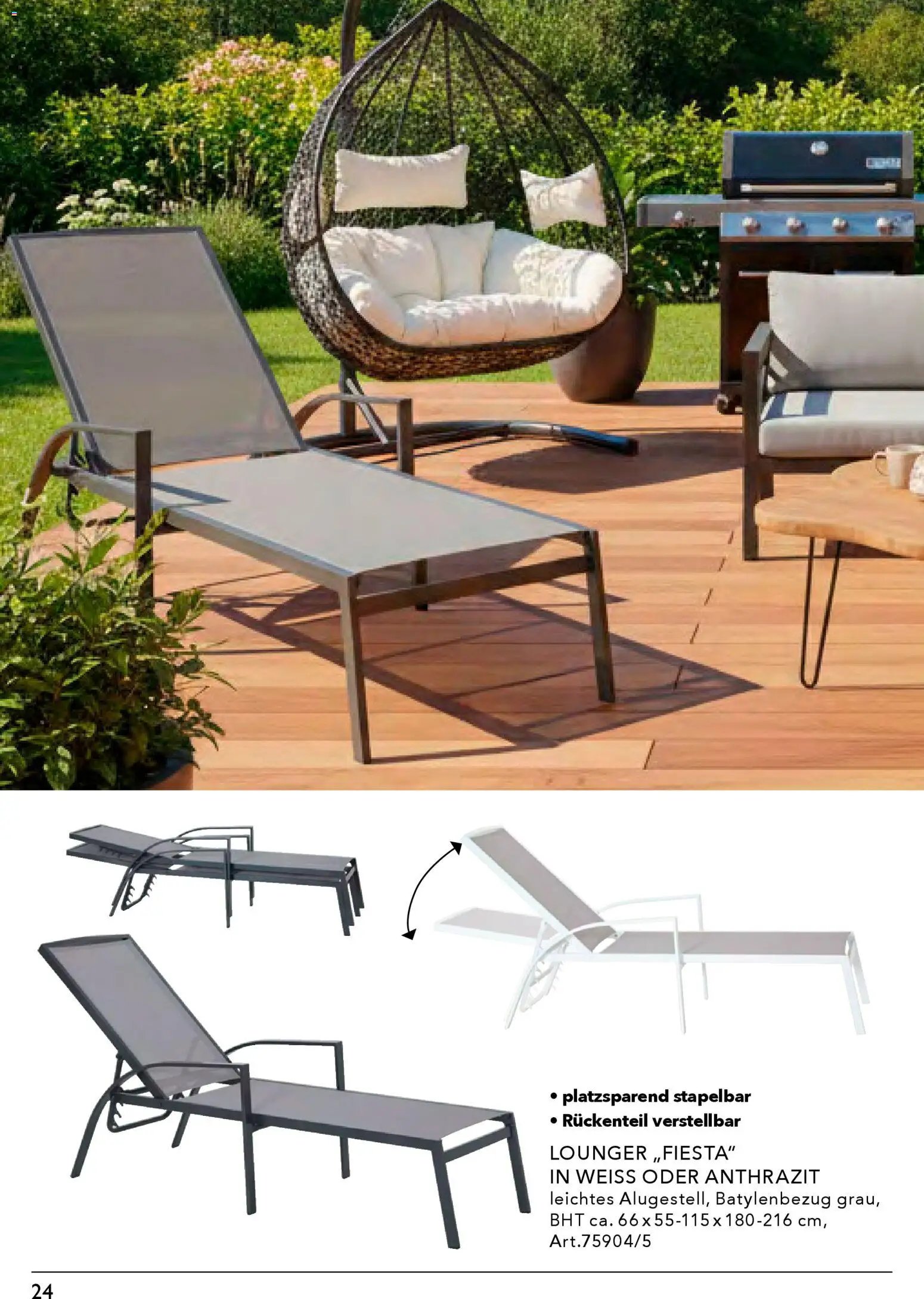 Rahaus Prospekt Gartenmöbel	